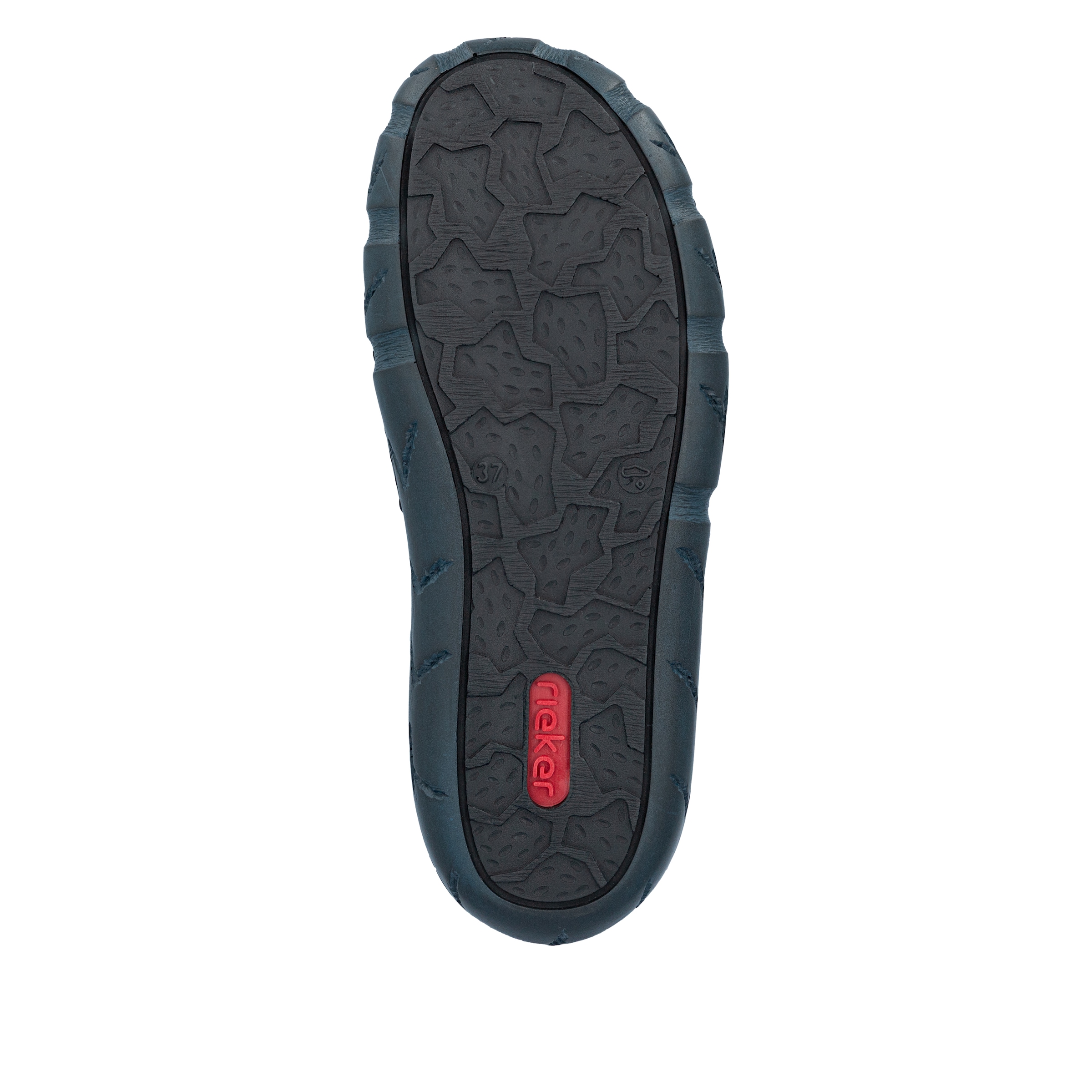 Rieker Sneaker  Schnürschuh, Halbschuh, Freizeitschuh mit Ziernähte