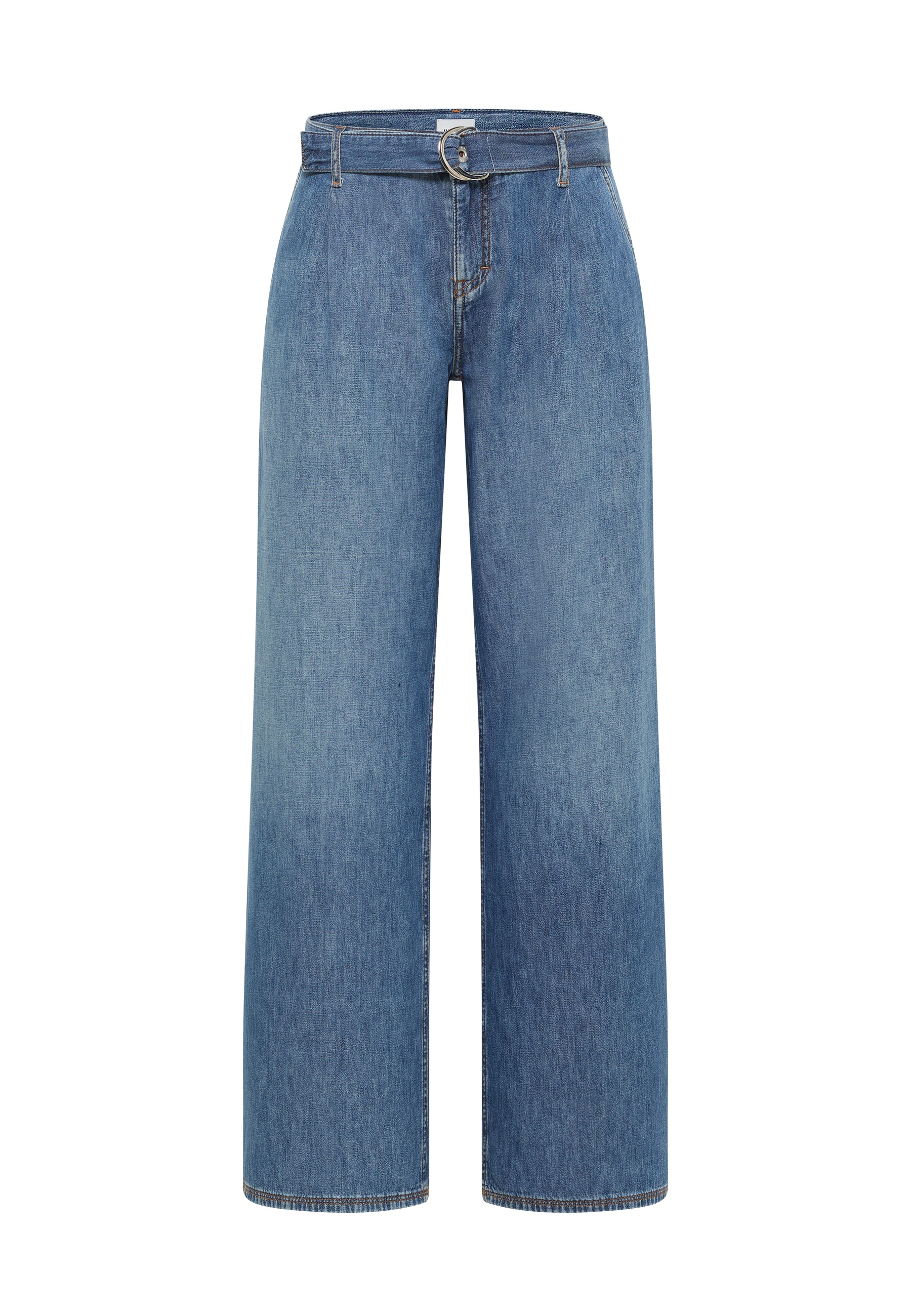 MUSTANG Weite Jeans »Damen Style Medley Wide with Belt«