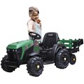 Jamara Elektro-Kindertraktor »Ride-on Traktor Super Load«, ab 3 Jahren, bis 28 kg, mit Anhänger