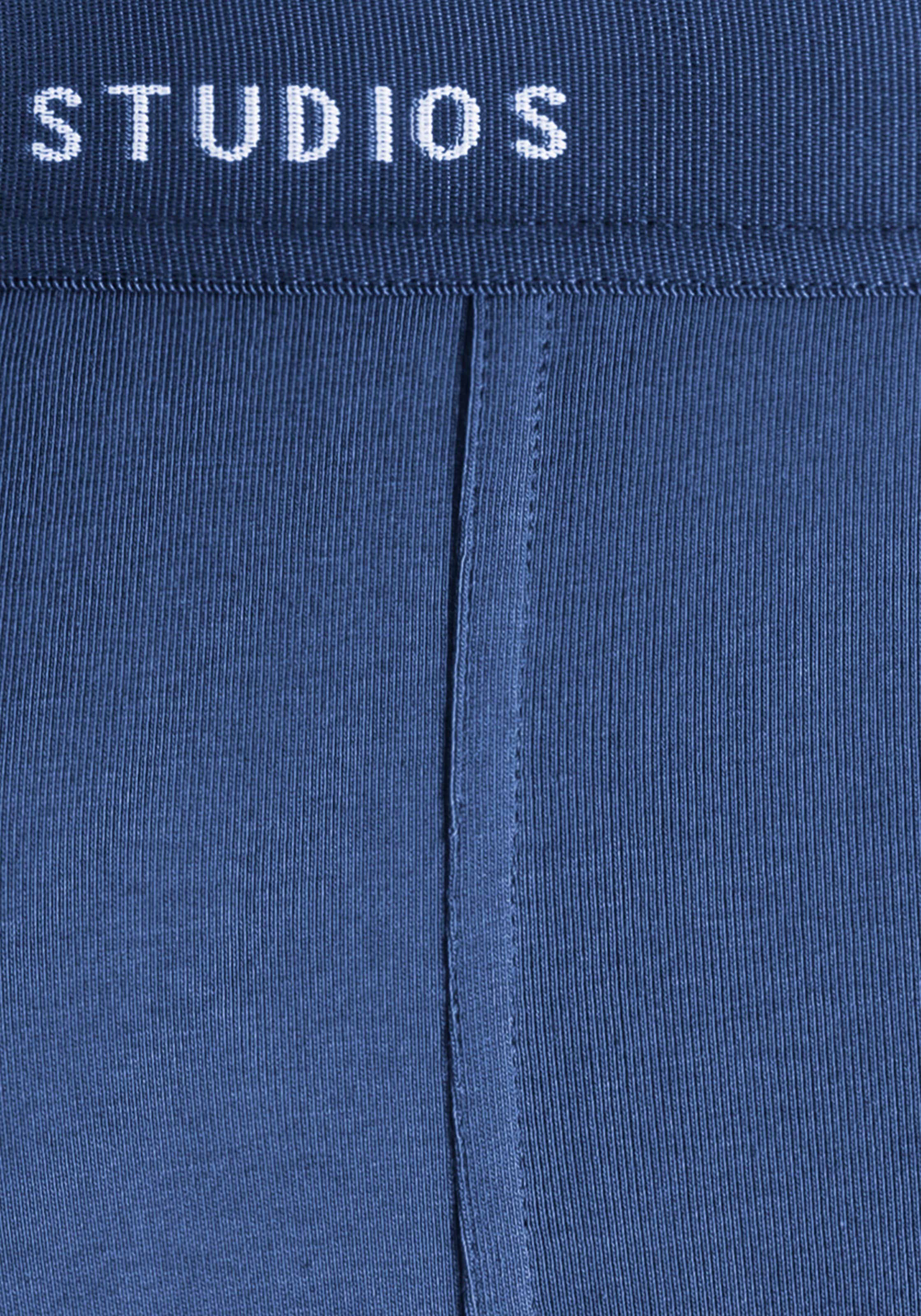 Copenhagen Studios Boxer »Boxershorts für Herren«, (3 St.), mit farbigem Logo-Bund