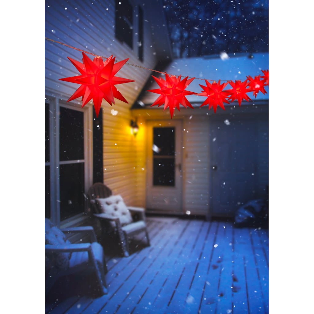 IC Winterworld LED-Lichterkette »Weihnachtsdeko aussen«, 10 St.-flammig