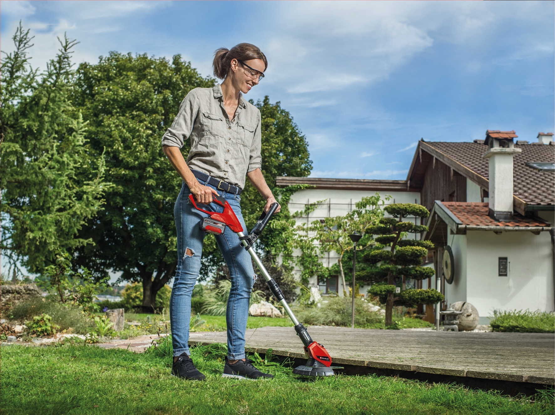 Einhell Akku-Rasentrimmer »Einhell Akku-Rasentrimmer GE-CT 18 Li Solo«