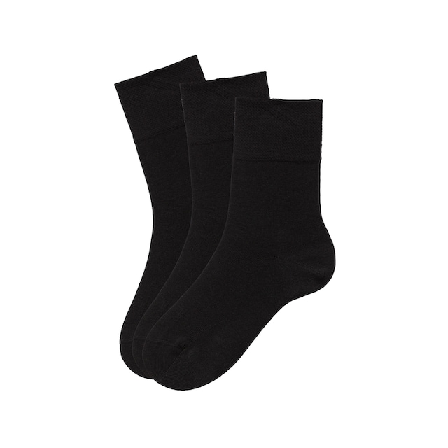 H.I.S Socken, Paar), (3 mit kaufen geeignet auch für Komfortbund bequem Diabetiker