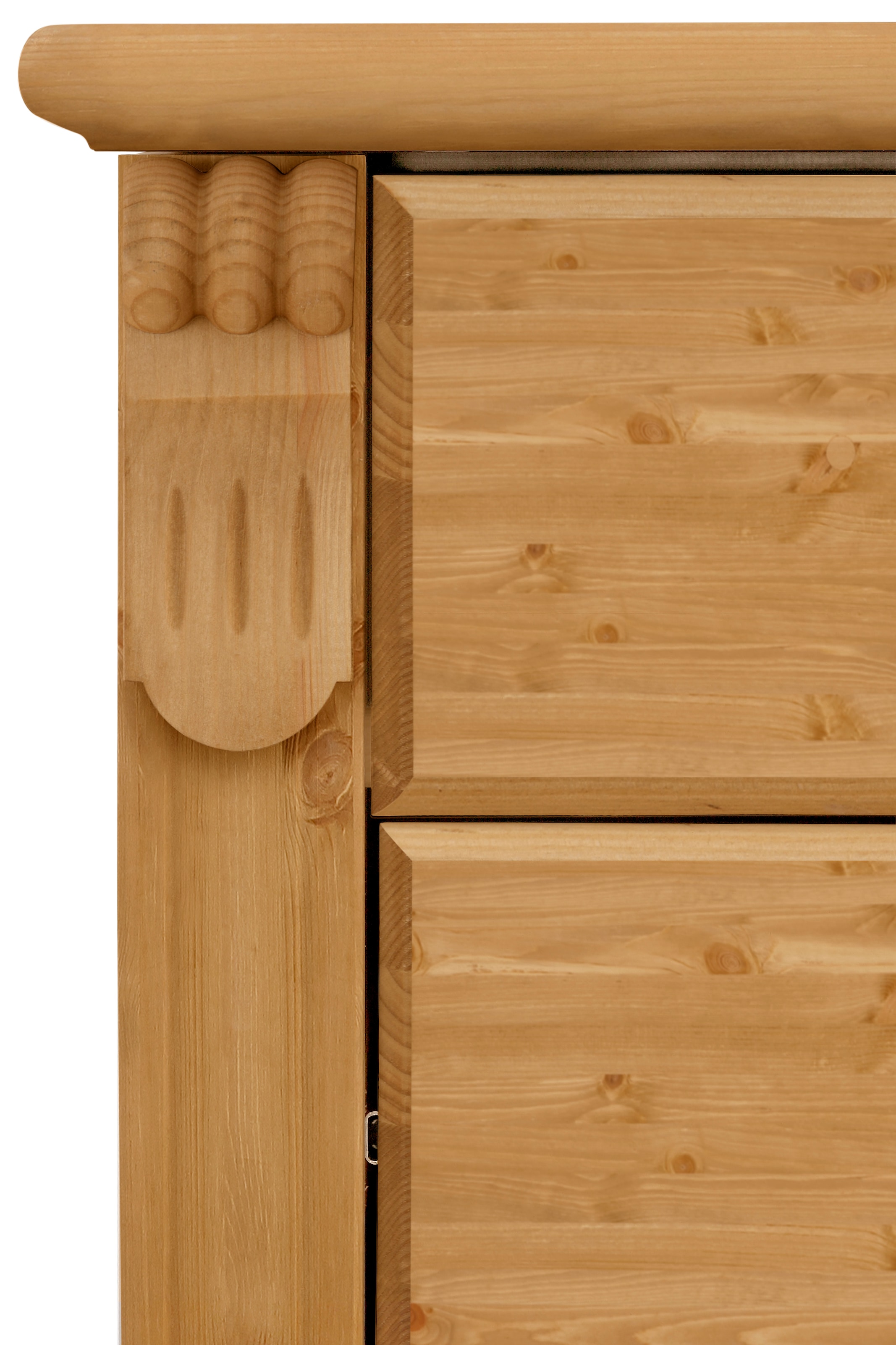 Home affaire Schubkastenkommode »Tessin« Schminkkommode mit Spiegel, aus massiver Kiefer, FSC®-zertifiziert