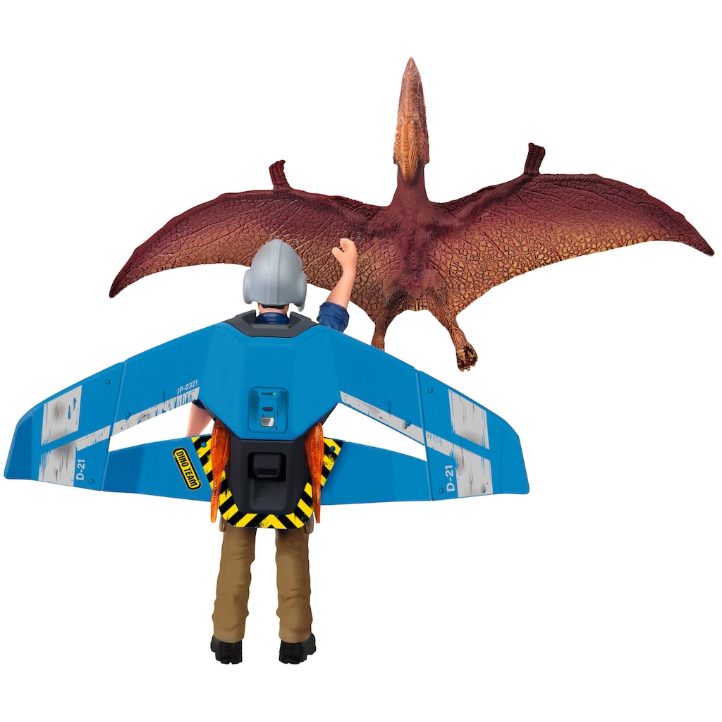 Schleich® Spielfigur »DINOSAURS, Jetpack Verfolgung (41467)«