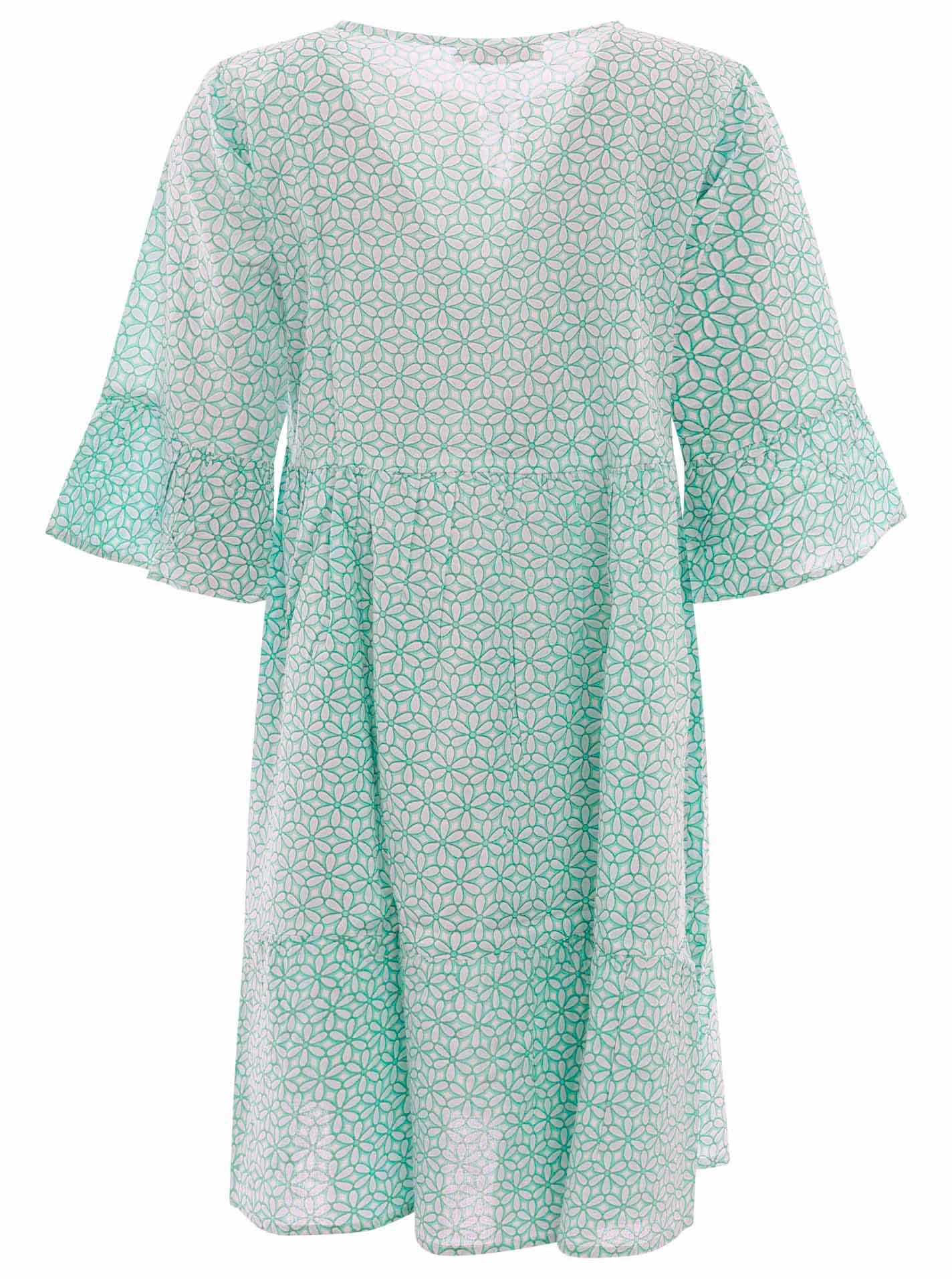 Zwillingsherz Sommerkleid, vorm zum Binden