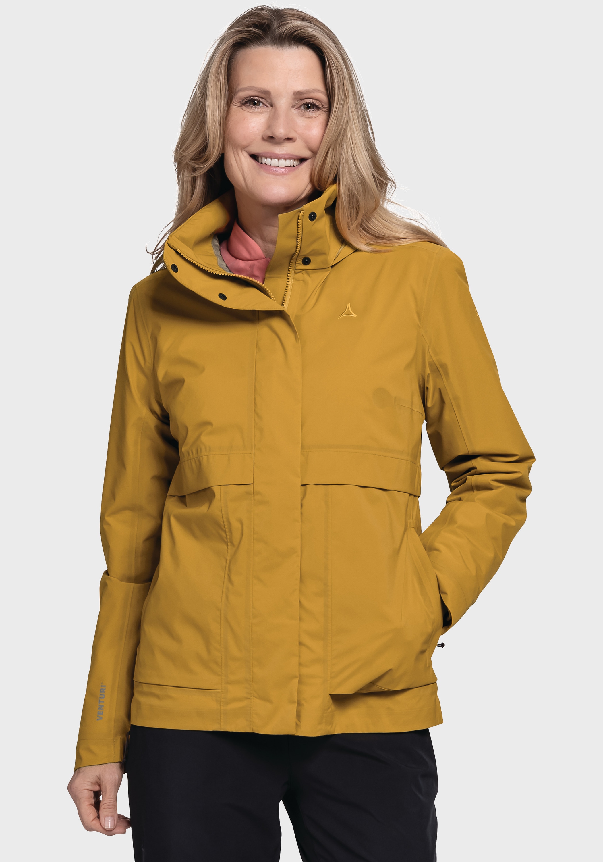 Schöffel Outdoorjacke »2.5L Jacket Bellagio L«, mit Kapuze