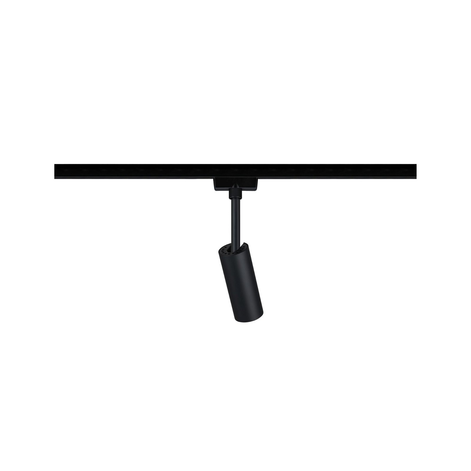 Paulmann Schienensystem-Leuchten »URail Schienenspot Tubo Einzelspot 166lm 4,5W 3000K 230V Schwarz matt« 1 Stk. tlg. Einzelspot, dimmbar