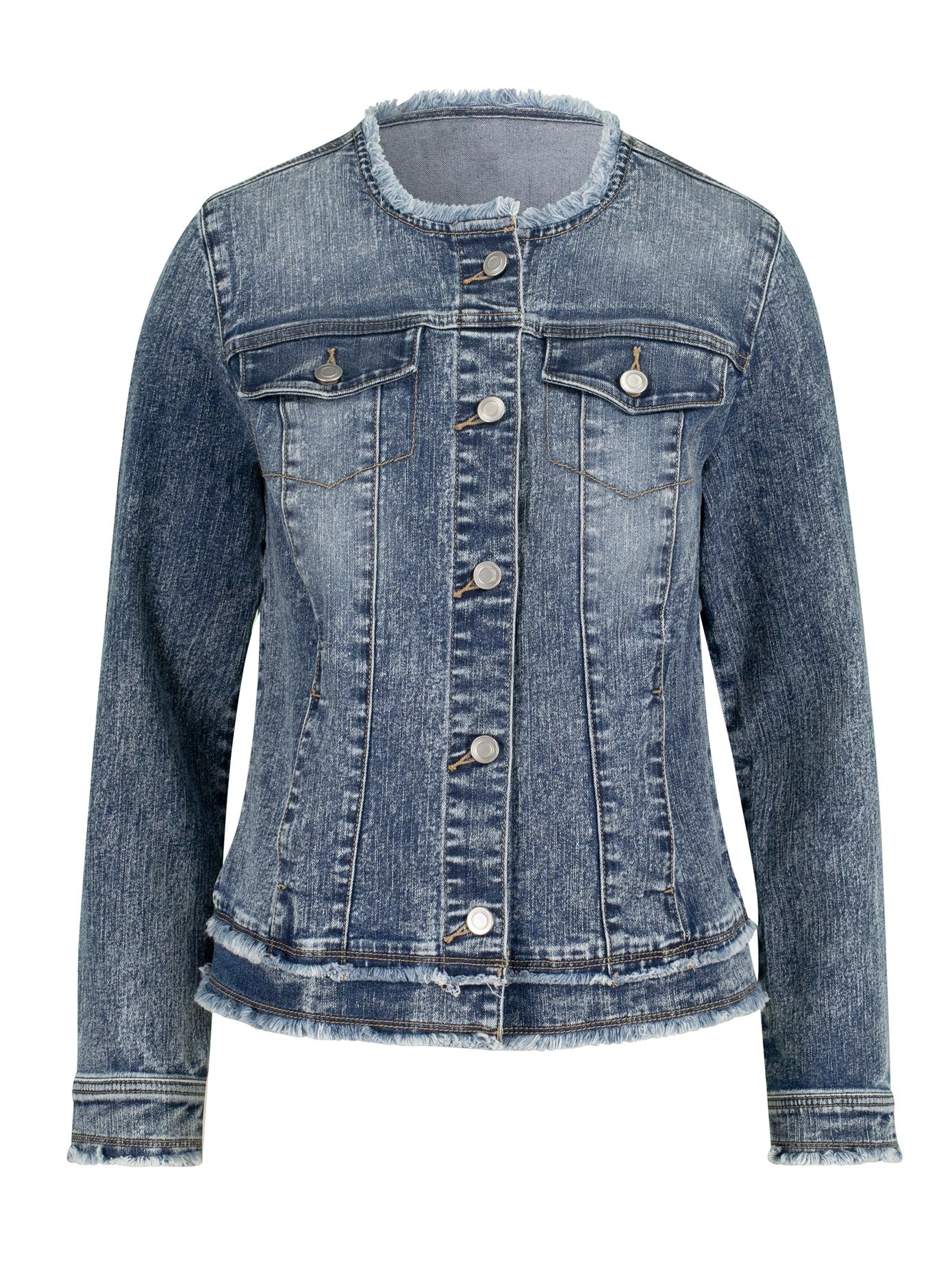 Inspirationen Jeansjacke, Kapuze ohne ♕ bei