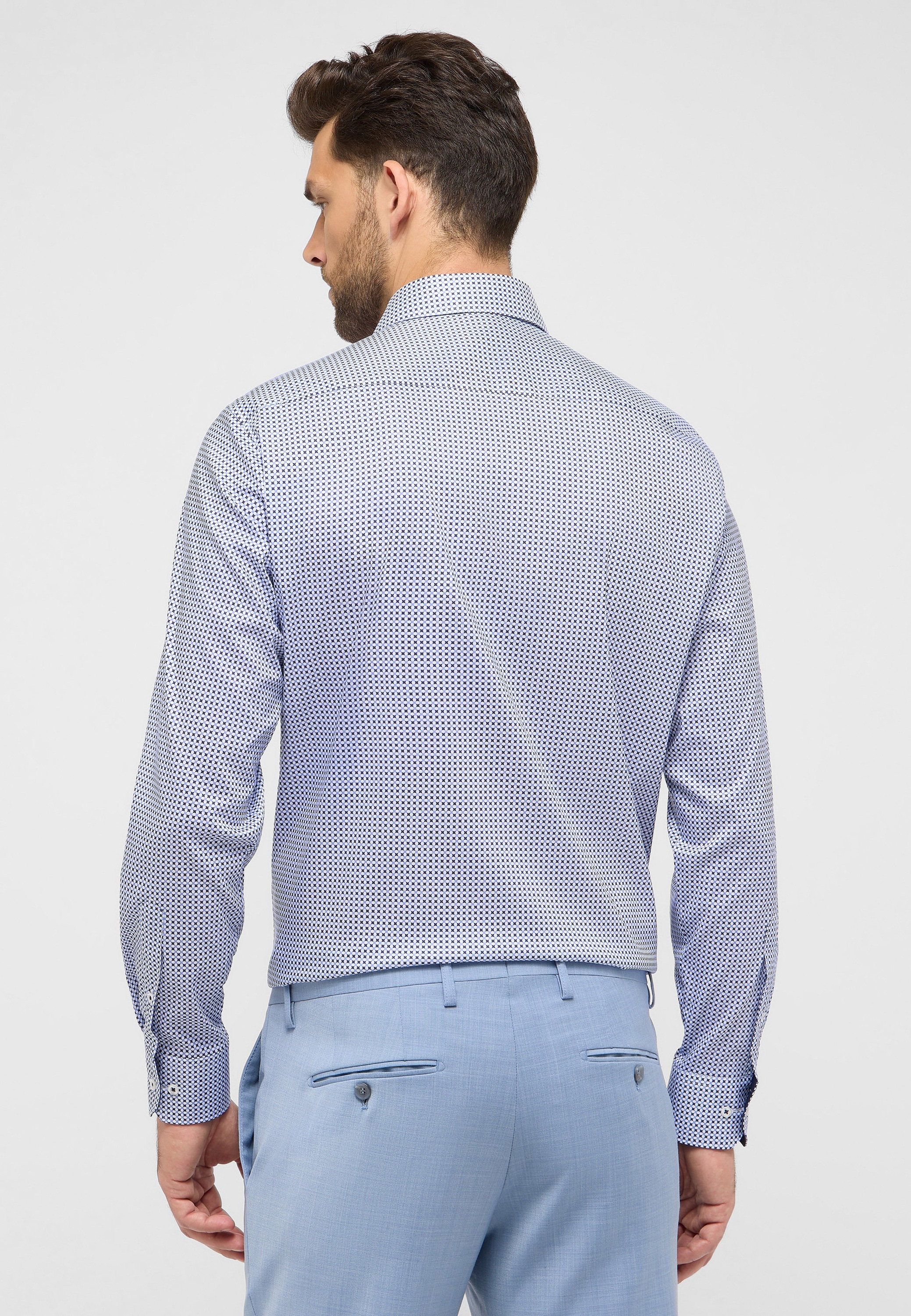 Eterna Langarmhemd »COMFORT FIT«, EASY IRON (bügelleicht)