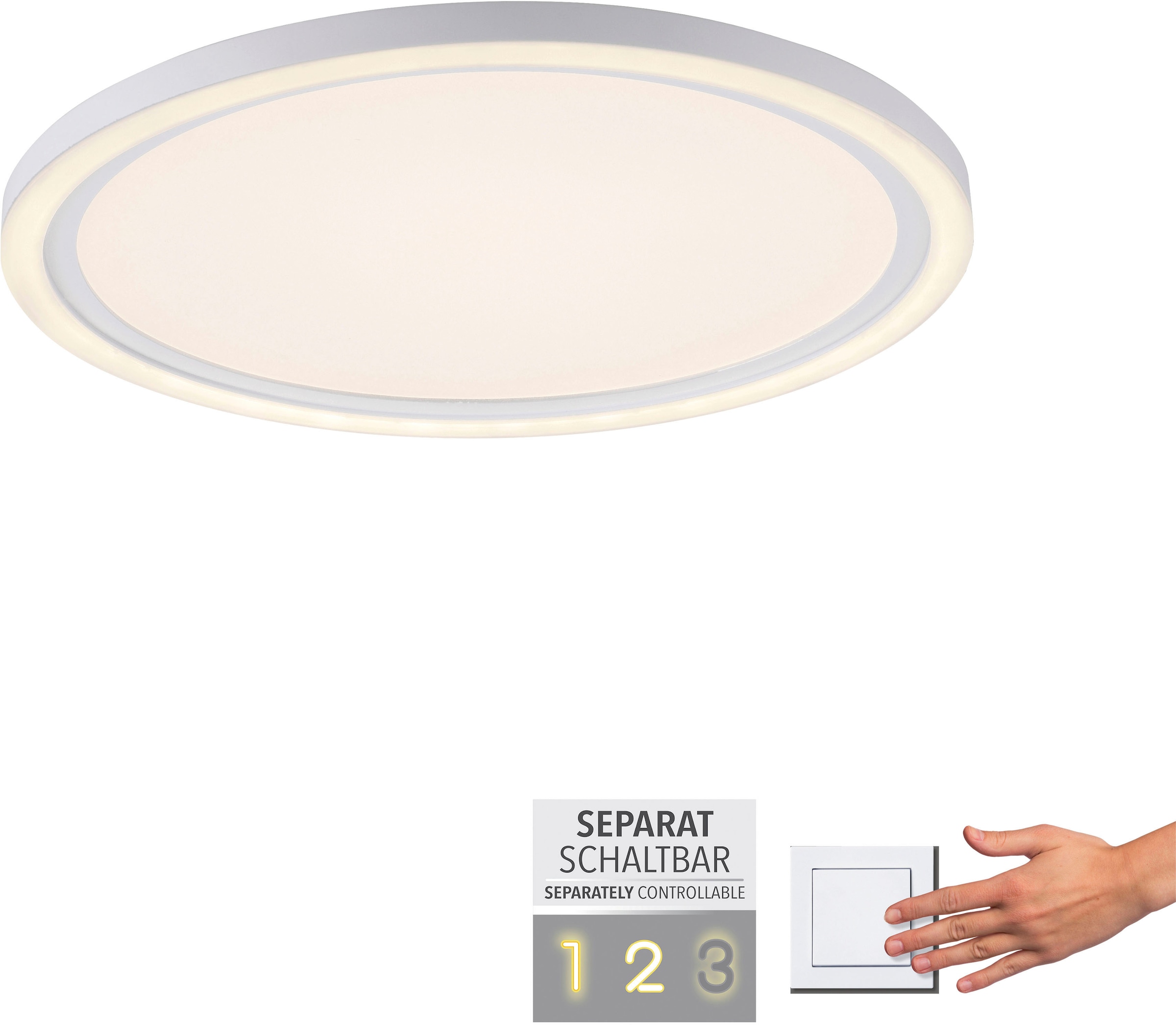 Leuchten XXL 2 Direkt mit Jahren kaufen Deckenleuchte LED »BEDGING«, flammig-flammig | Garantie online 3