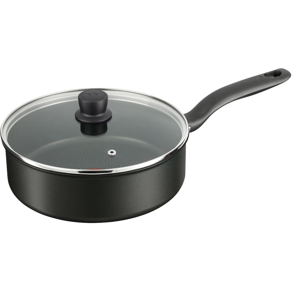 Tefal Schmorpfanne »Hard Titanium Plus«, Aluminium, (1 tlg.), Antihaftversiegelung, Thermo-Spot, alle Herdarten, Induktion