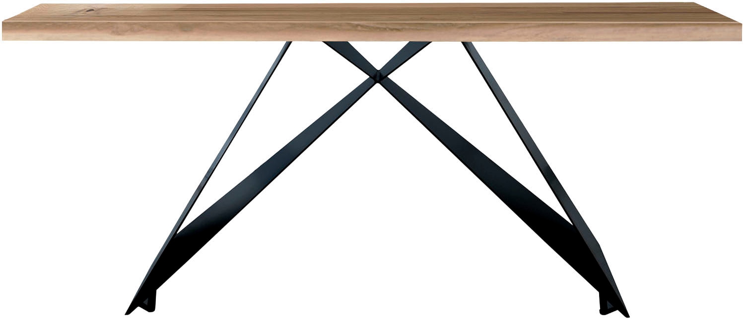 SIT Esstisch 1 Stk. tlg. Wildeiche massiv geölt