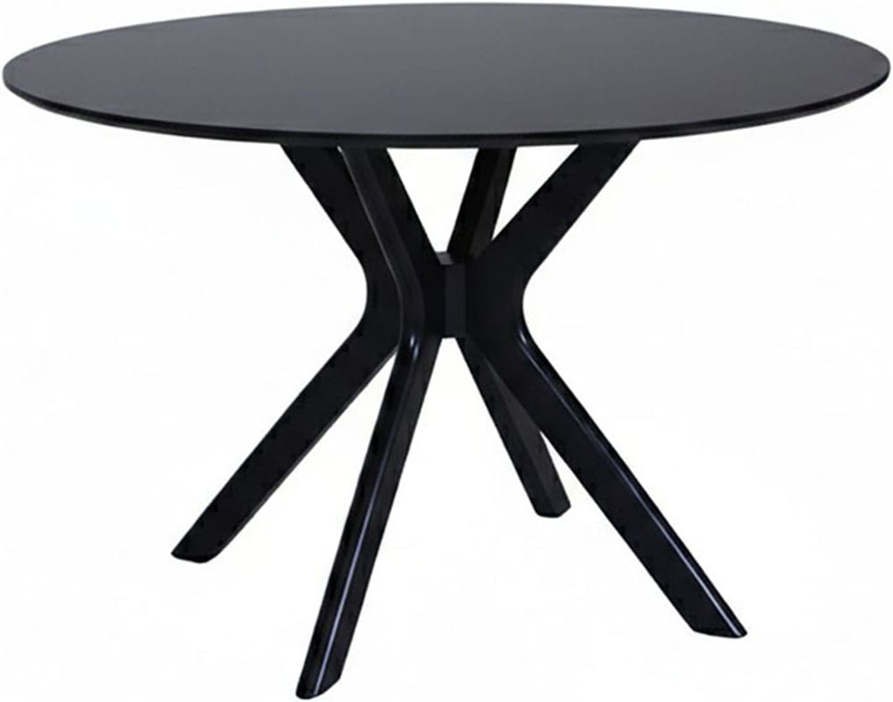 Jahnke Esstisch »DINE ROX« Esstisch, rund, Massivholz, Skandi-Look, für bis zu 4 Personen, 115 cm