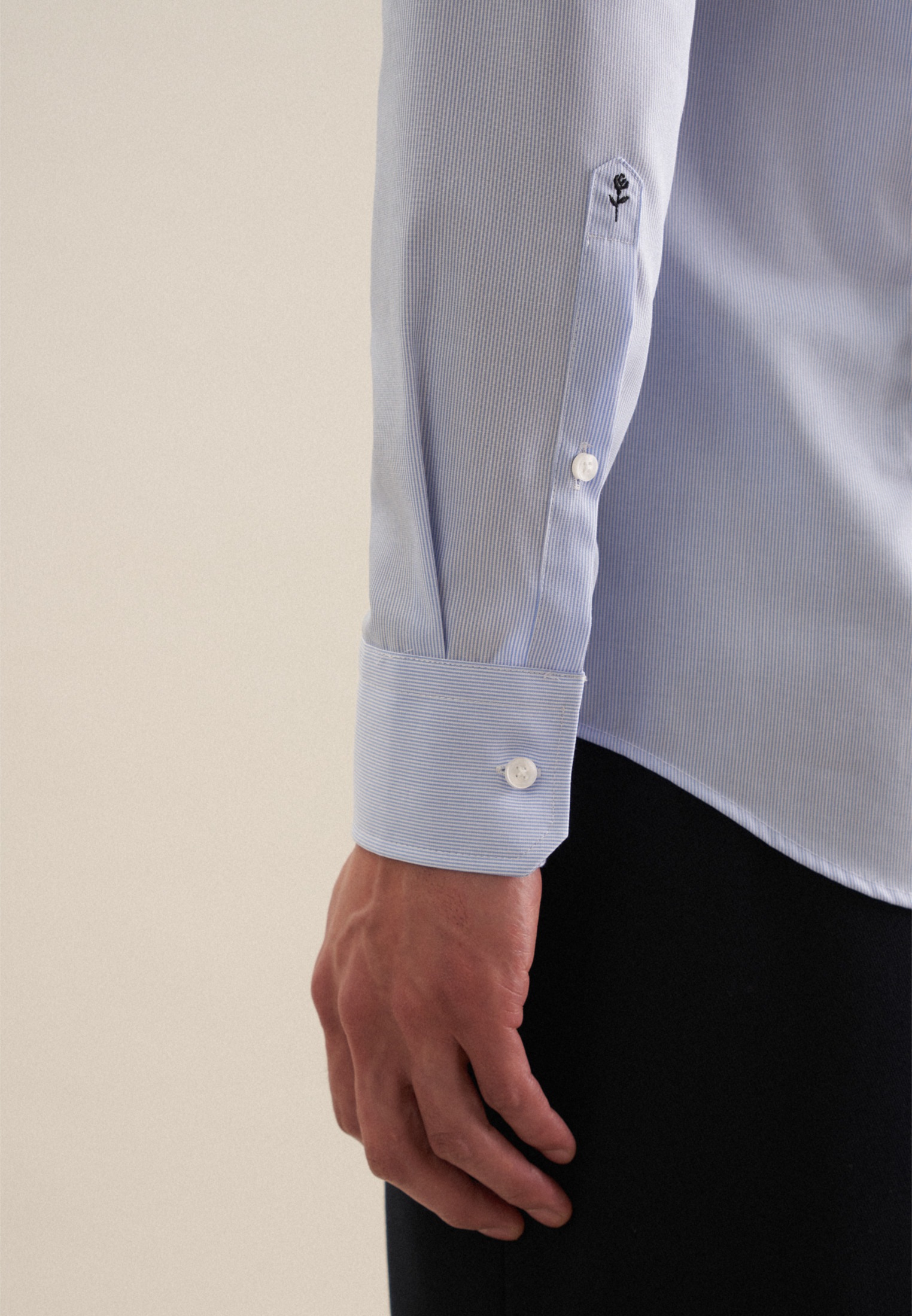 seidensticker Businesshemd »X-Slim« X-Slim 1/1 Kentkragen Streifen