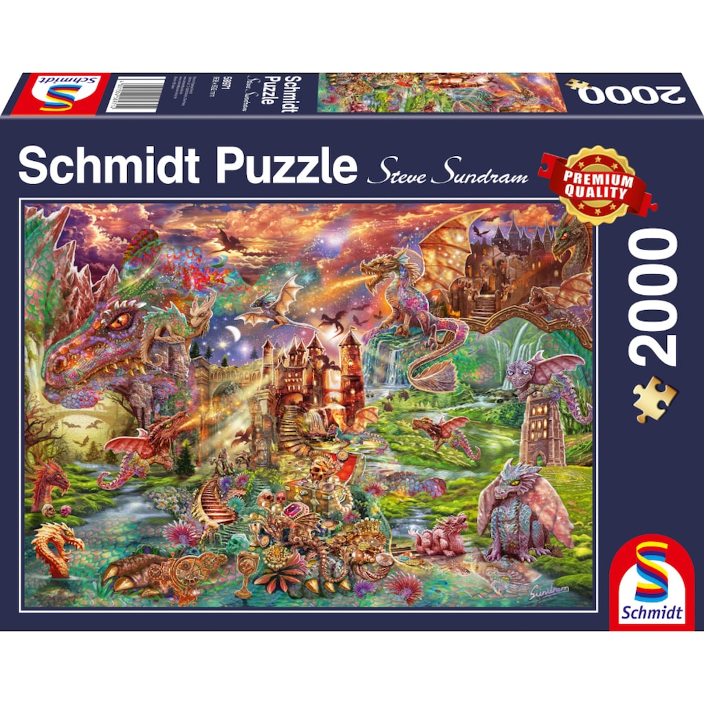 Schmidt Spiele Puzzle »Der Schatz der Drachen«, Made in Germany