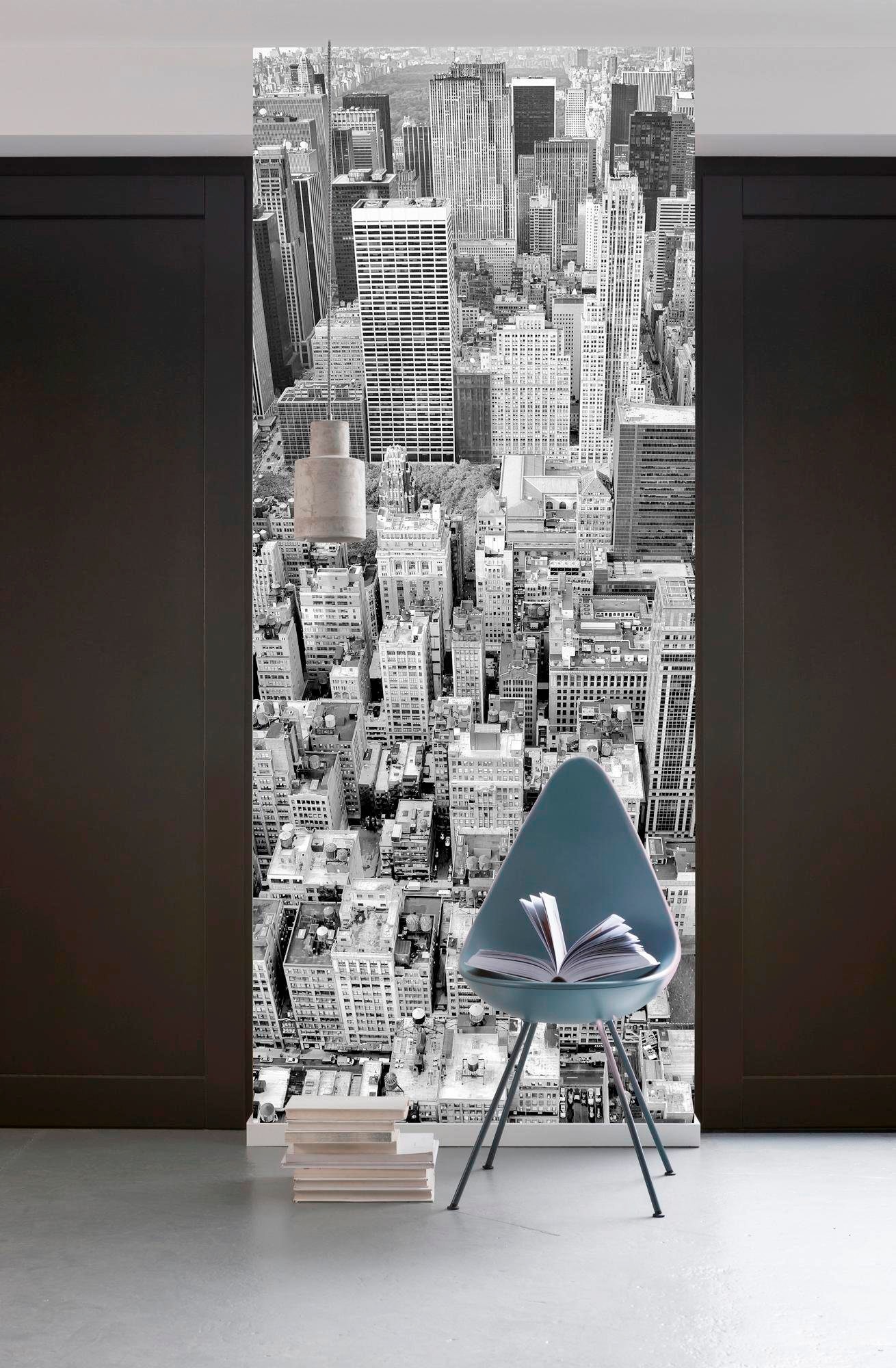 Komar Vliestapete »Digitaldruck Vlies -  Uptown - Größe 100 x 280 cm« bedruckt glatt Wohnzimmer, Schlafzimmer