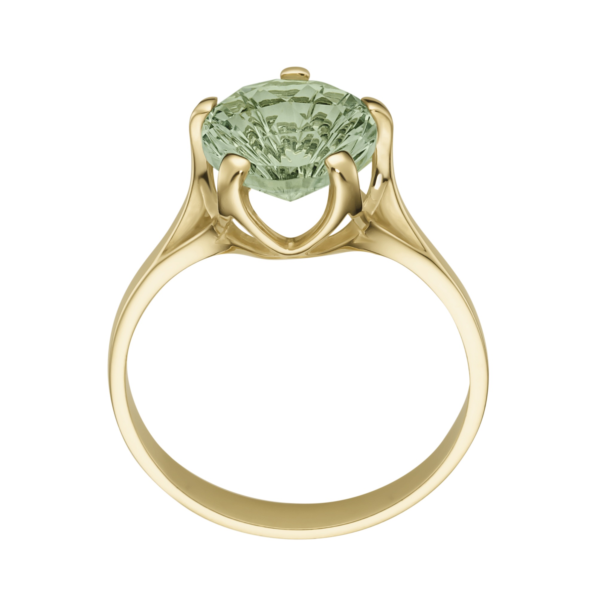 Luigi Merano Goldring »Ring mit rundem Edelstein, Gold 375«