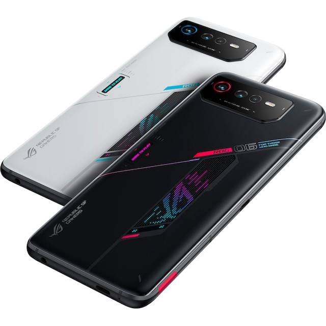 Asus Smartphone »ROG Phone 6«, Storm White, 17,22 cm/6,78 Zoll, 512 GB  Speicherplatz, 50 MP Kamera ➥ 3 Jahre XXL Garantie | UNIVERSAL