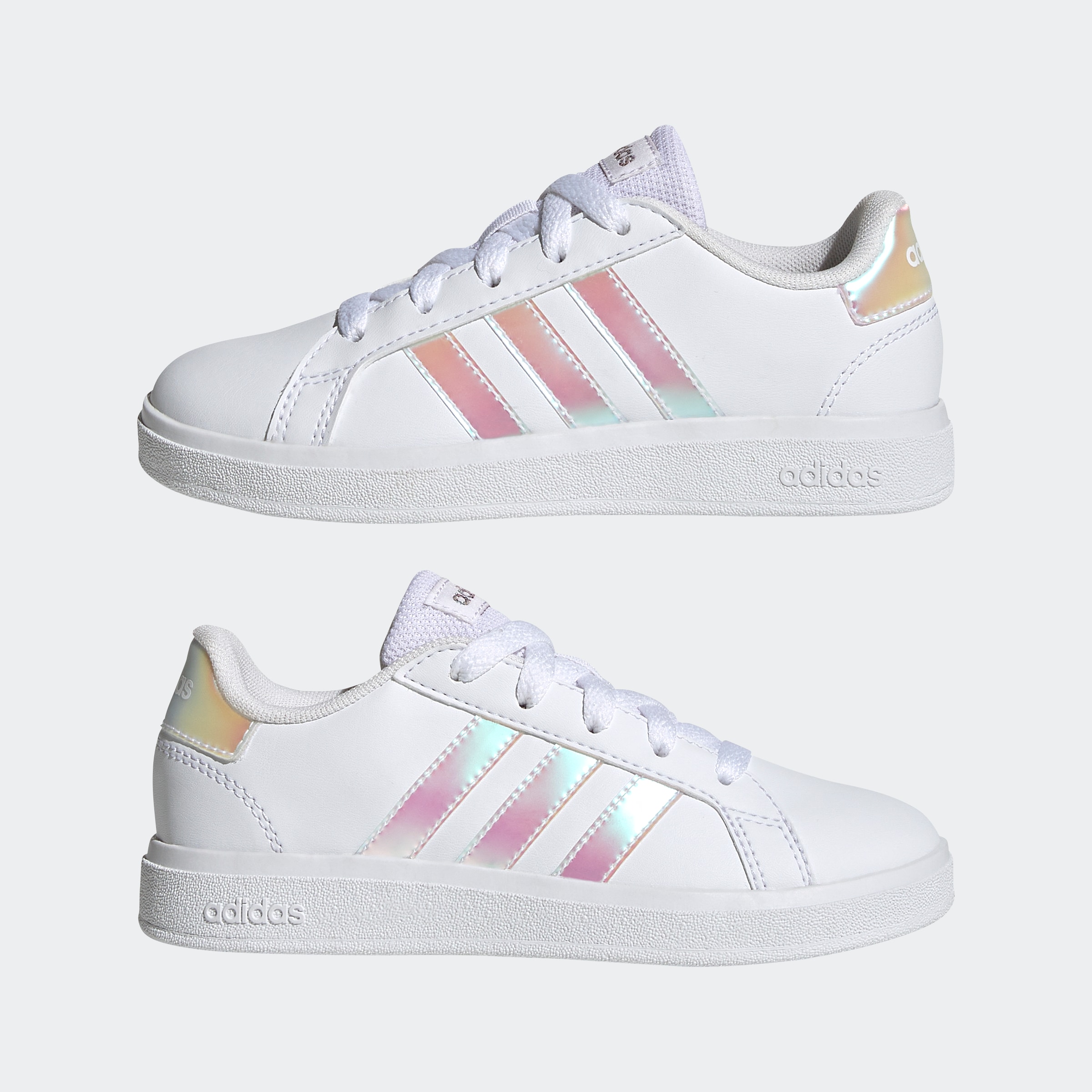 adidas Sportswear Sneaker »GRAND COURT LIFESTYLE LACE TENNIS«, Design auf den Spuren des adidas Superstar