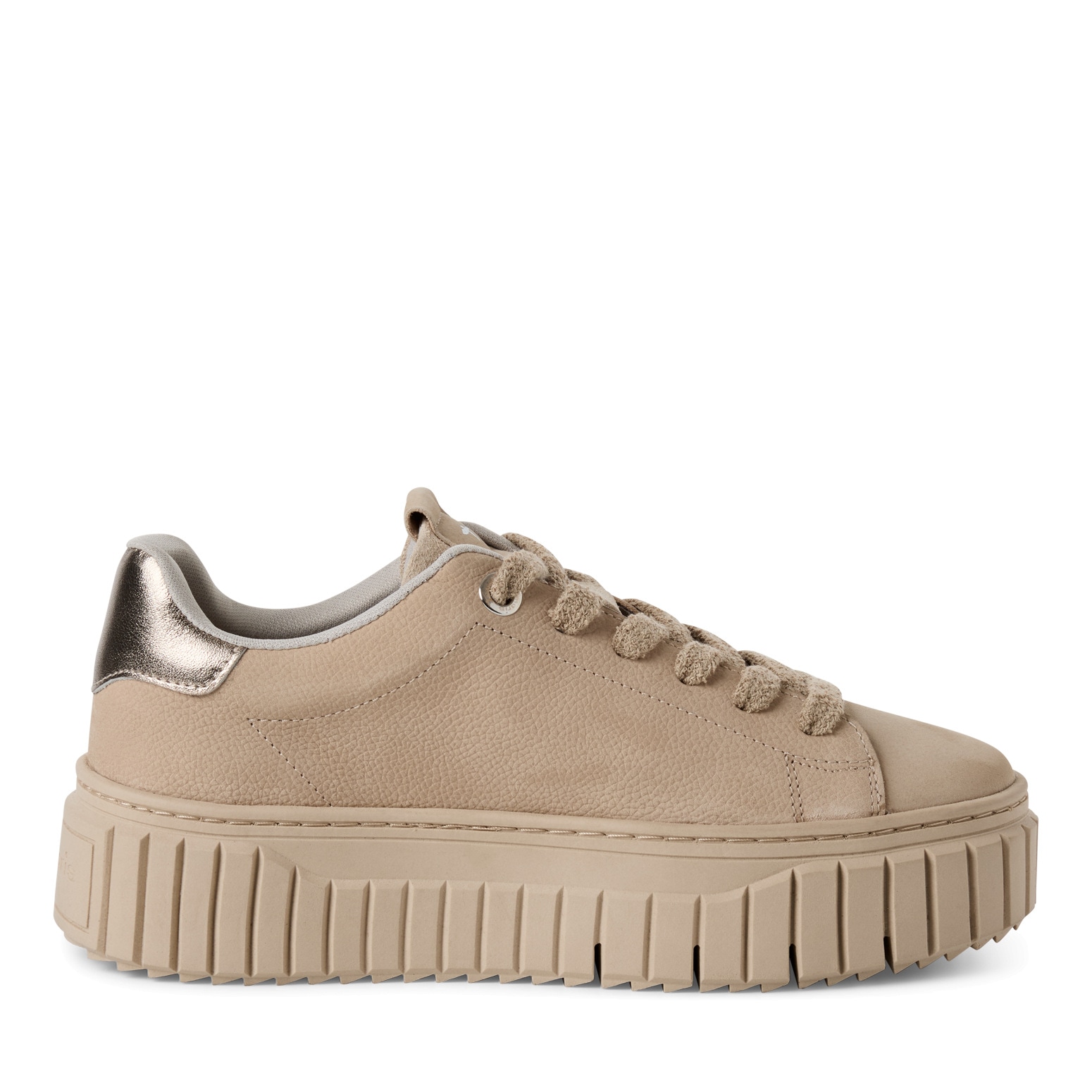 Tamaris Plateausneaker  Freizeitschuh, Halbschuh, Schnürschuh mit Eye-Catcher Plateau