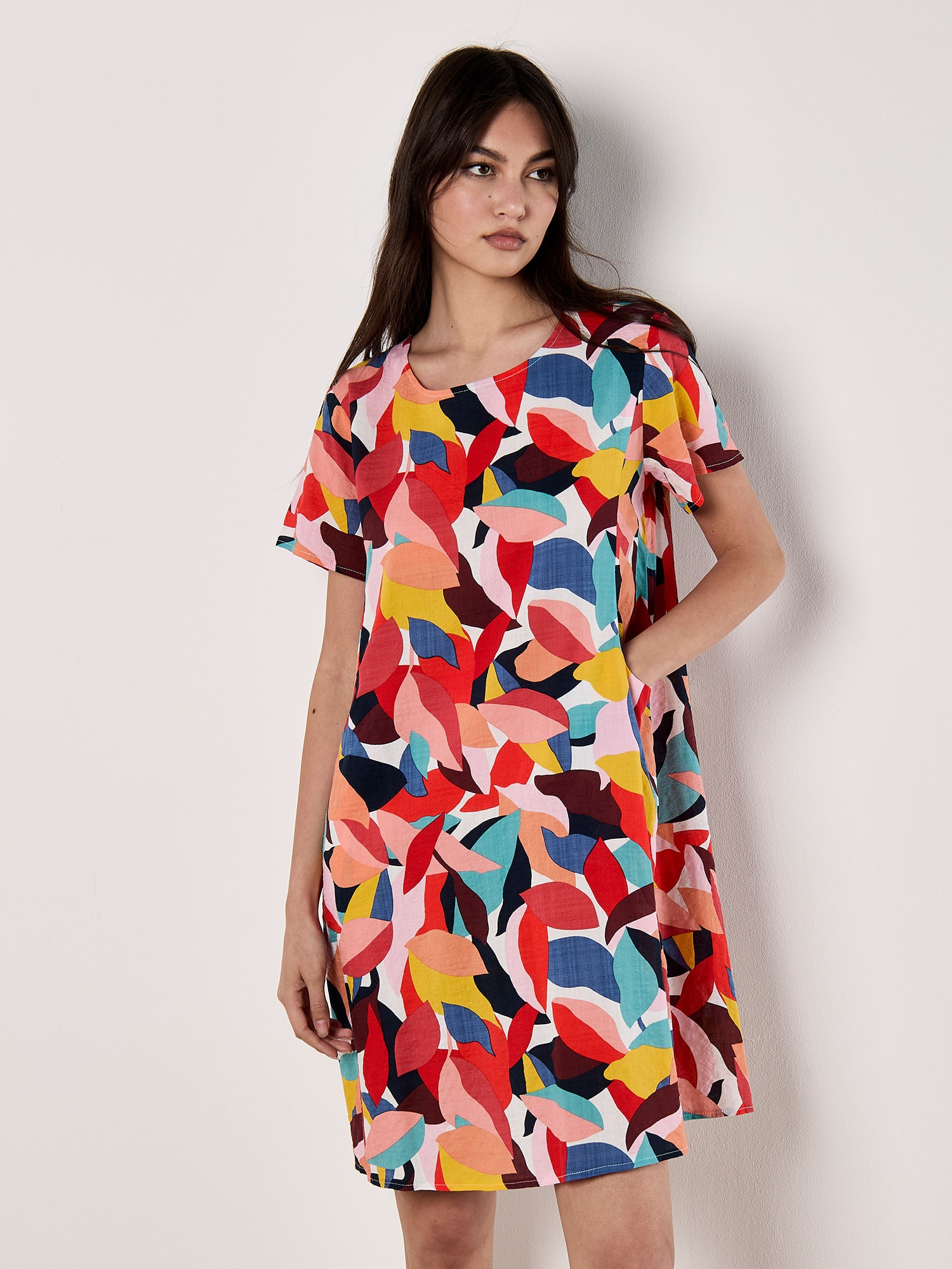 Apricot Minikleid »Minikleid« mit Colorblock