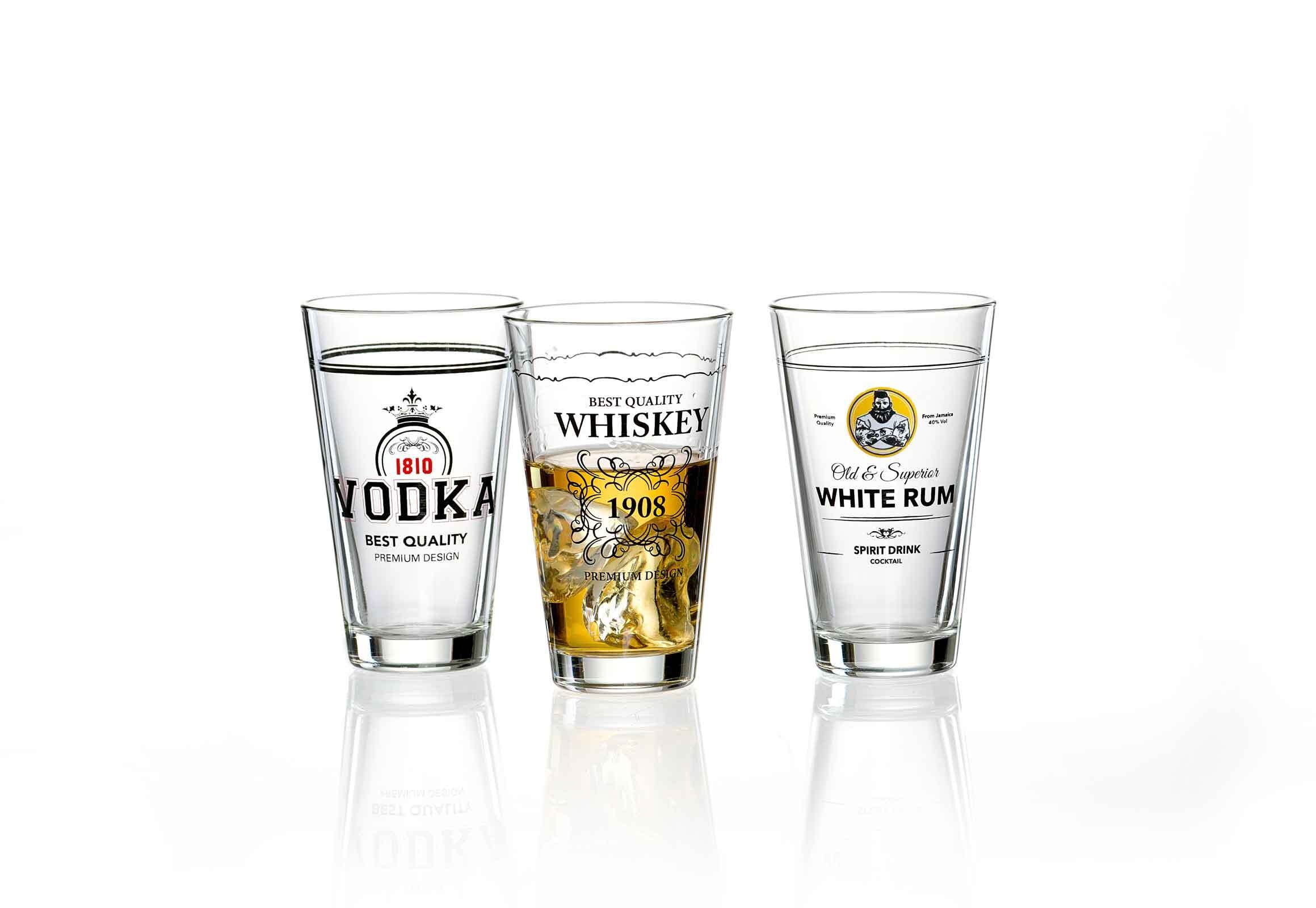 Ritzenhoff & Breker Longdrinkglas »Whisky Becher SPIRITS 330 ml 6er Set transparent«