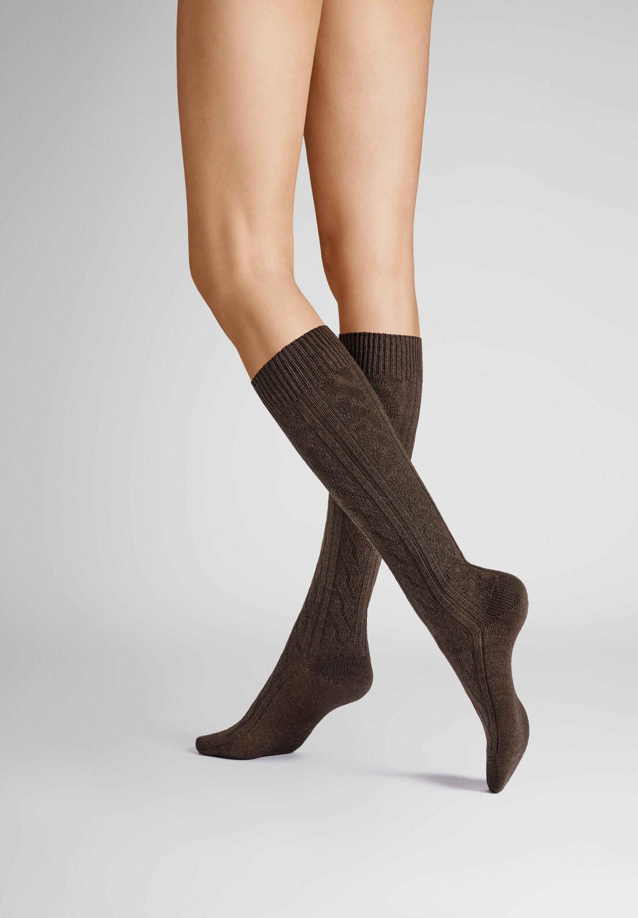 Hudson Kniestrümpfe »Kniestrumpf Winter Plait«