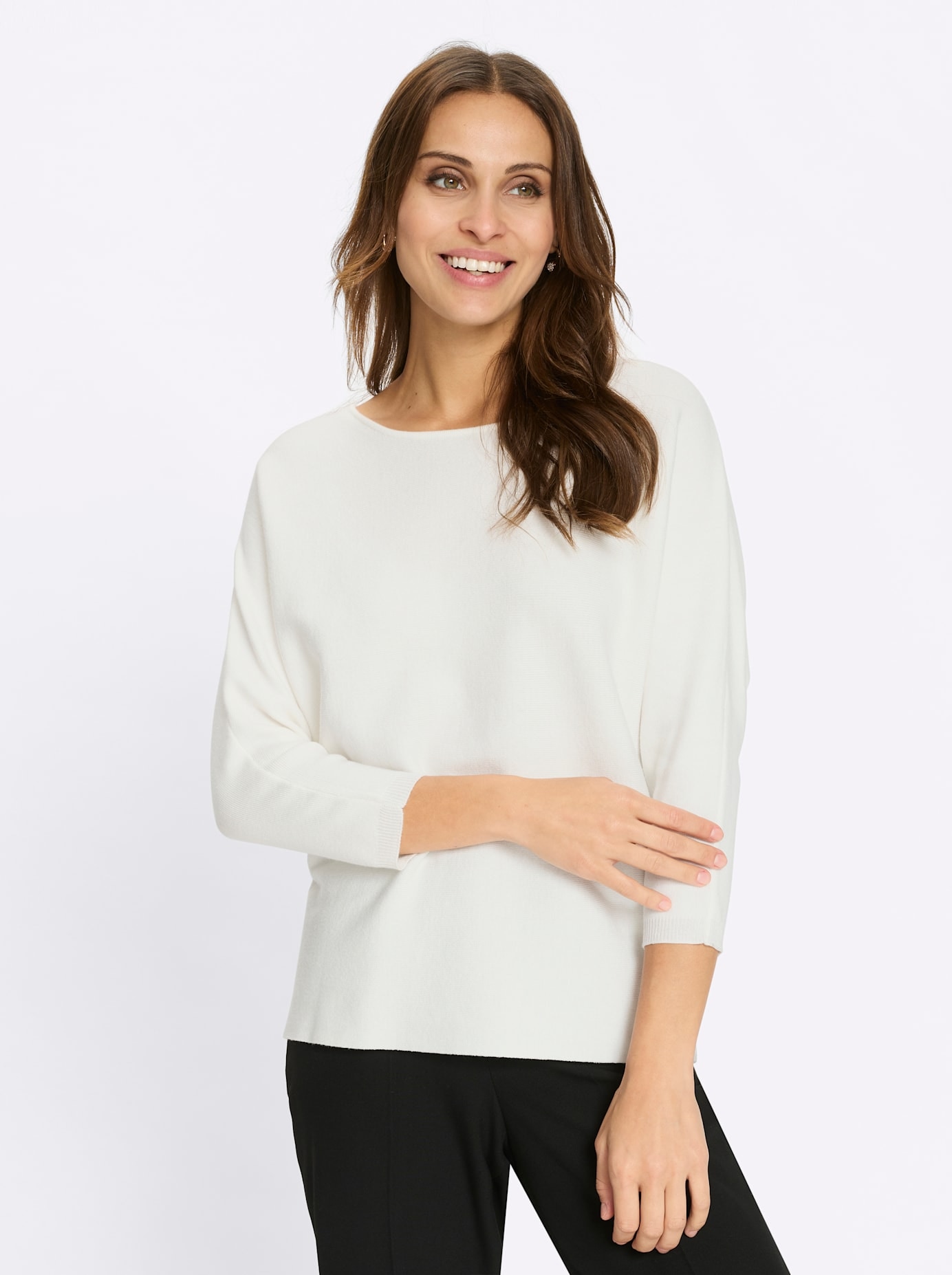 Lady 3/4 Arm-Pullover »Fledermauspullover«
