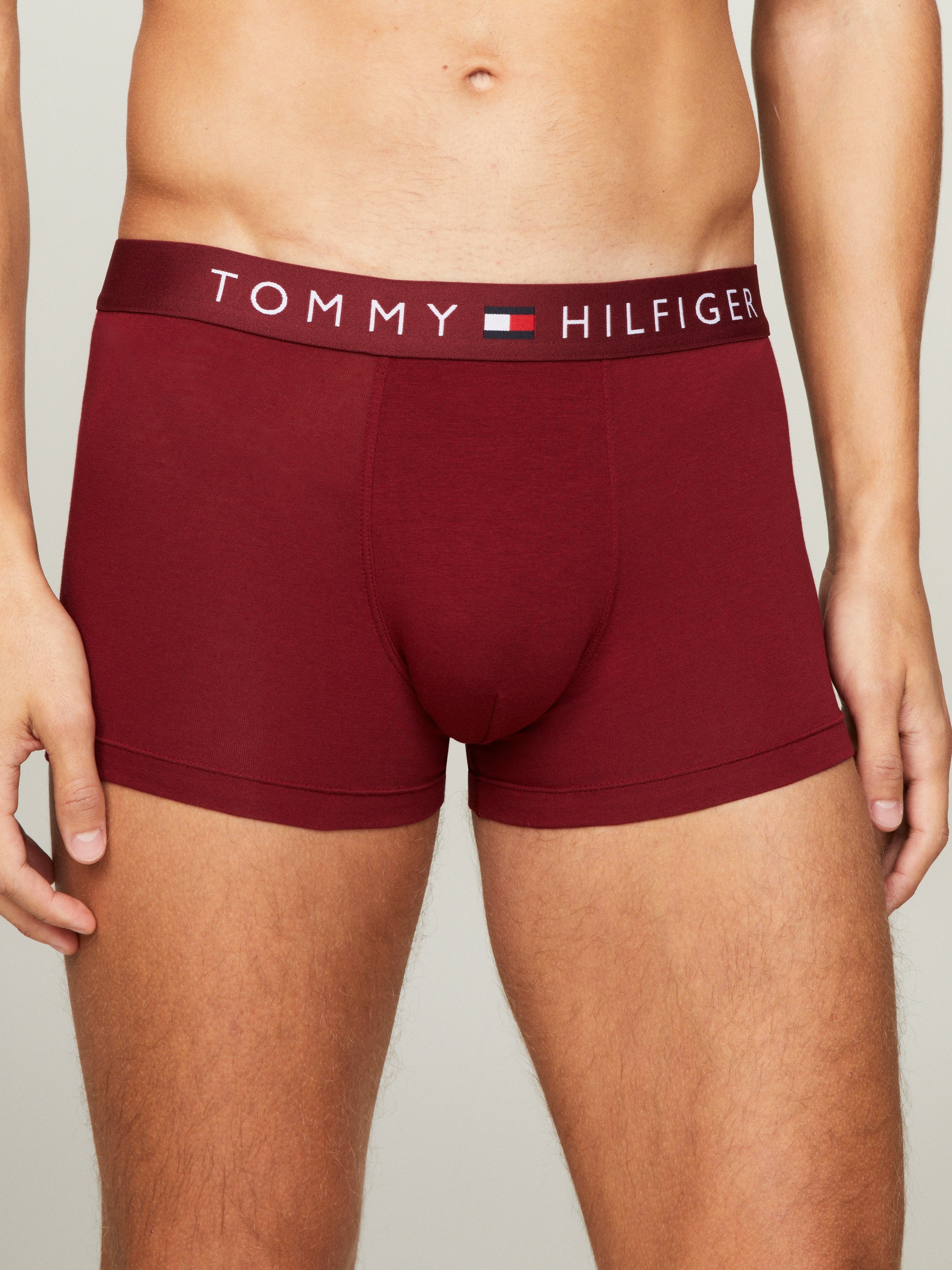 Tommy Hilfiger Underwear Trunk »3P TRUNK WB«, (Packung, 3 St., 3er), mit Logobund