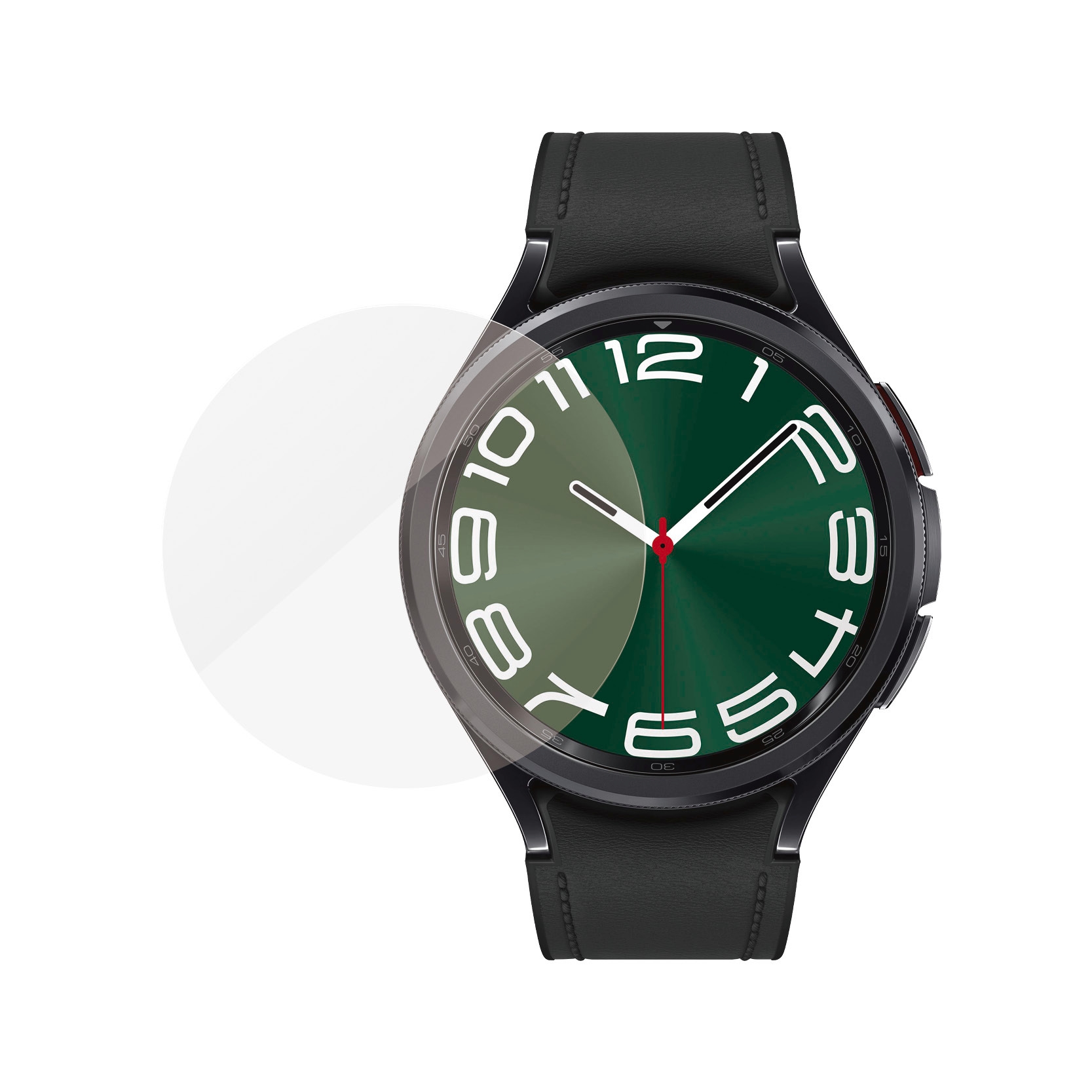 PanzerGlass Displayschutzglas »Screen Protector«, für Samsung Galaxy Watch 6 Classic, 47 mm, Displayschutz, Bildschirmschutz, Schutzfolie, Displayschutzfolie