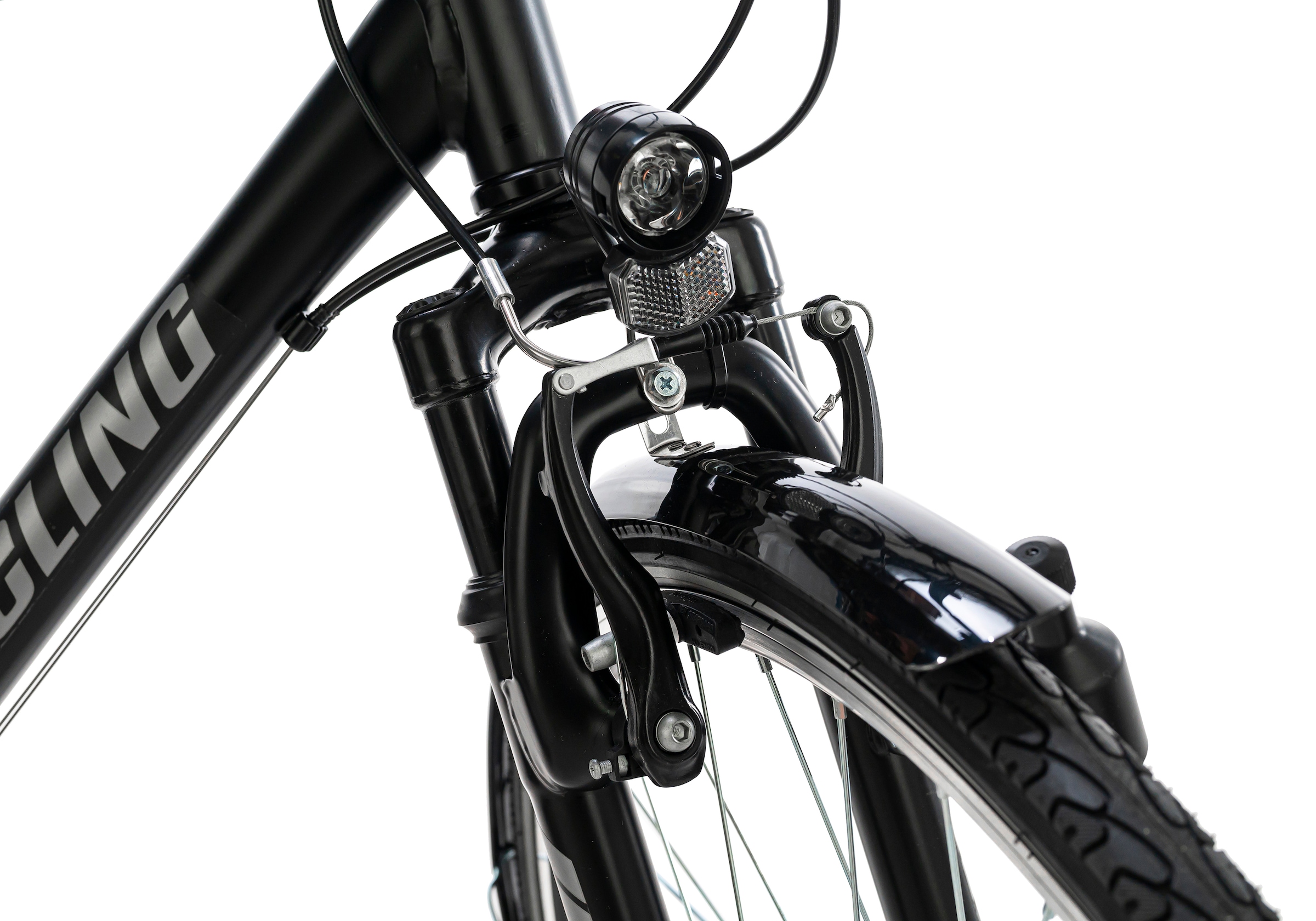 KS Cycling Trekkingrad »Canterburry«, 21 Gang, Shimano, Tourney Schaltwerk, Kettenschaltung, für Herren, Kettenschaltung