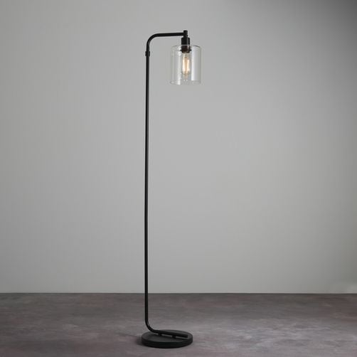 Brilliant Stehlampe »Thorpe«, 1 flammig-flammig, Look, im Industrie | Metall/Glas, 152 mit online Garantie Jahren cm Höhe, matt schwarz E27, kaufen XXL 3