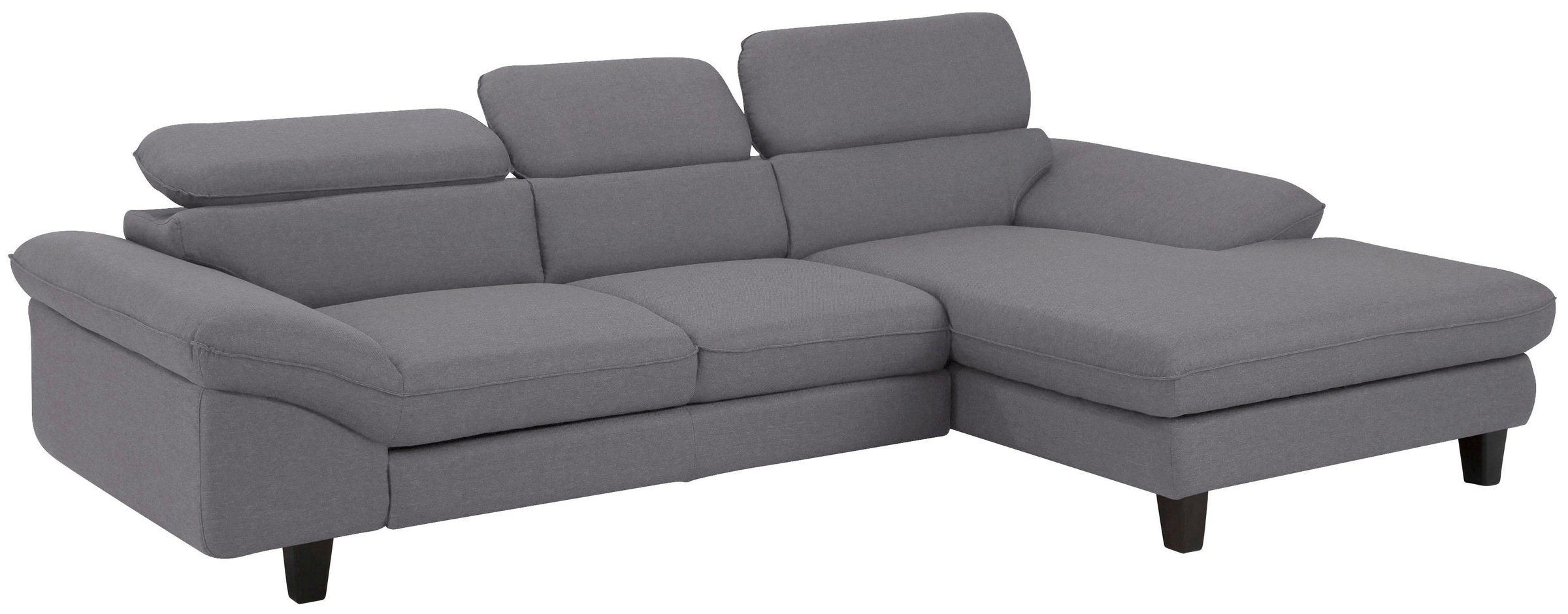 Home affaire Ecksofa »Pilot L-Form«, mit Kopfteilverstellung, optional Bettfunktion und Bettkasten