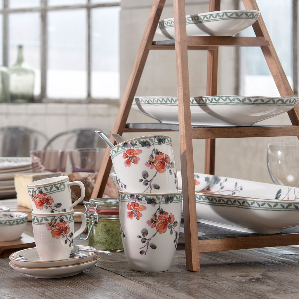 Villeroy & Boch Becher »Becher mit Henkel Artesano Provençal Lavendel 290 ml 6er Set bunt«