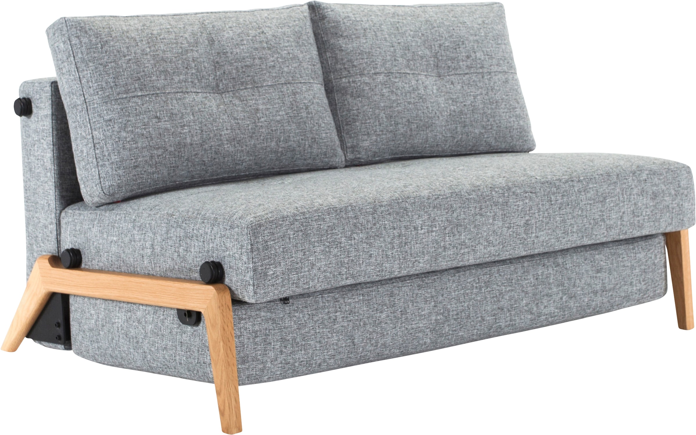 INNOVATION LIVING ™ Schlafsofa »Cubed«, Kompaktes Klappsofa mit Füßen aus  Eiche auf Rechnung bestellen