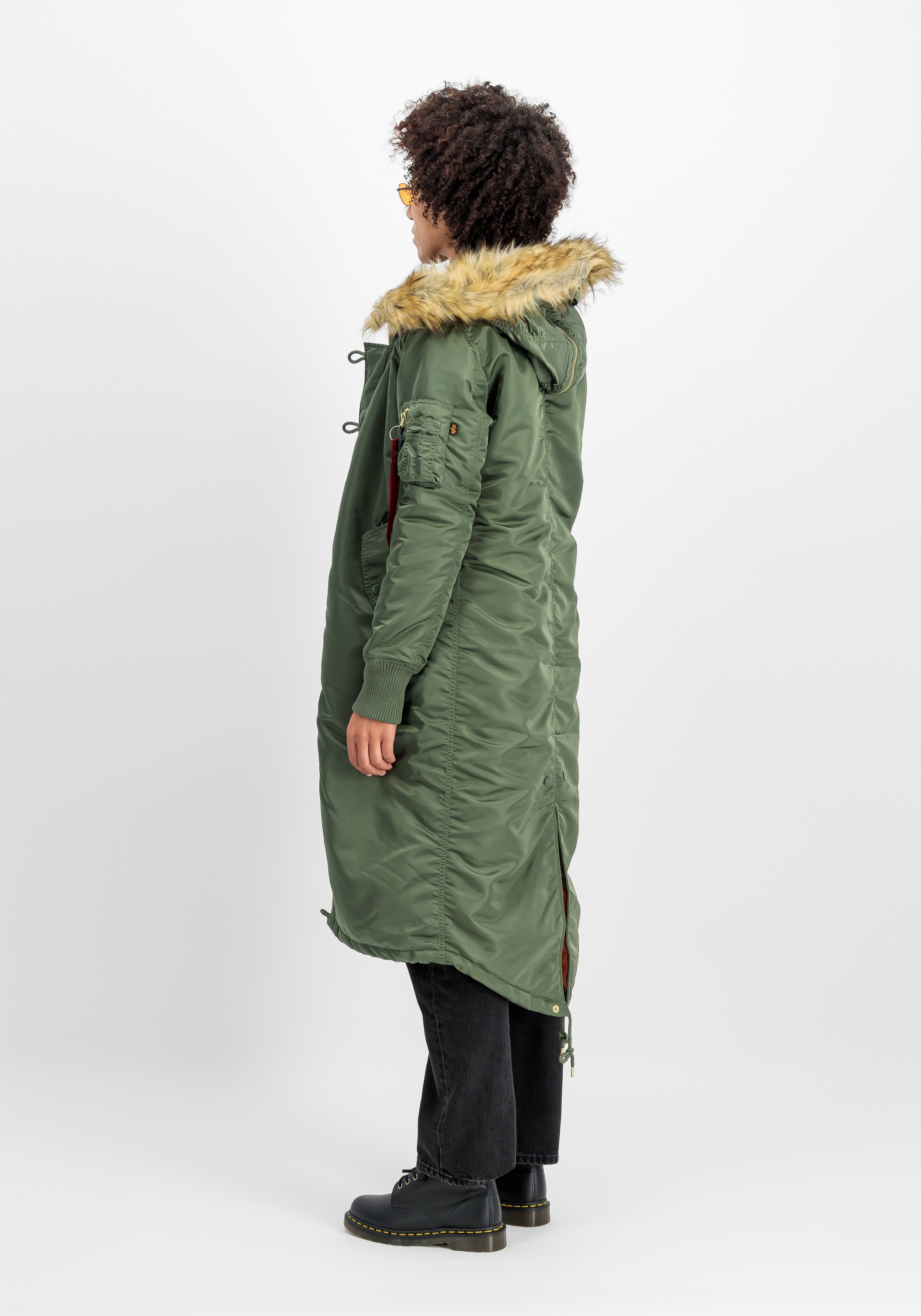 Alpha Industries Winterjacke »Alpha Industries Women - Cold Weather Jackets Long Fishtail W«