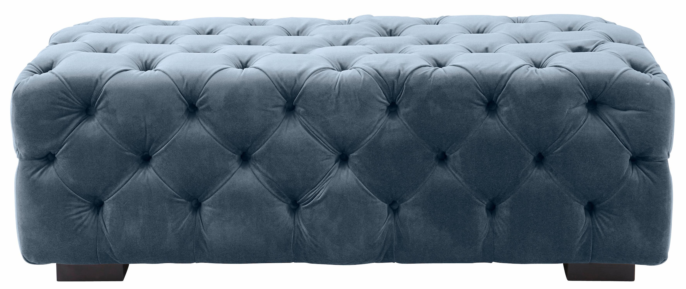 Guido Maria Kretschmer Home&Living Polsterhocker »Kalina«, mit klassischer Chesterfield-Knopfheftung