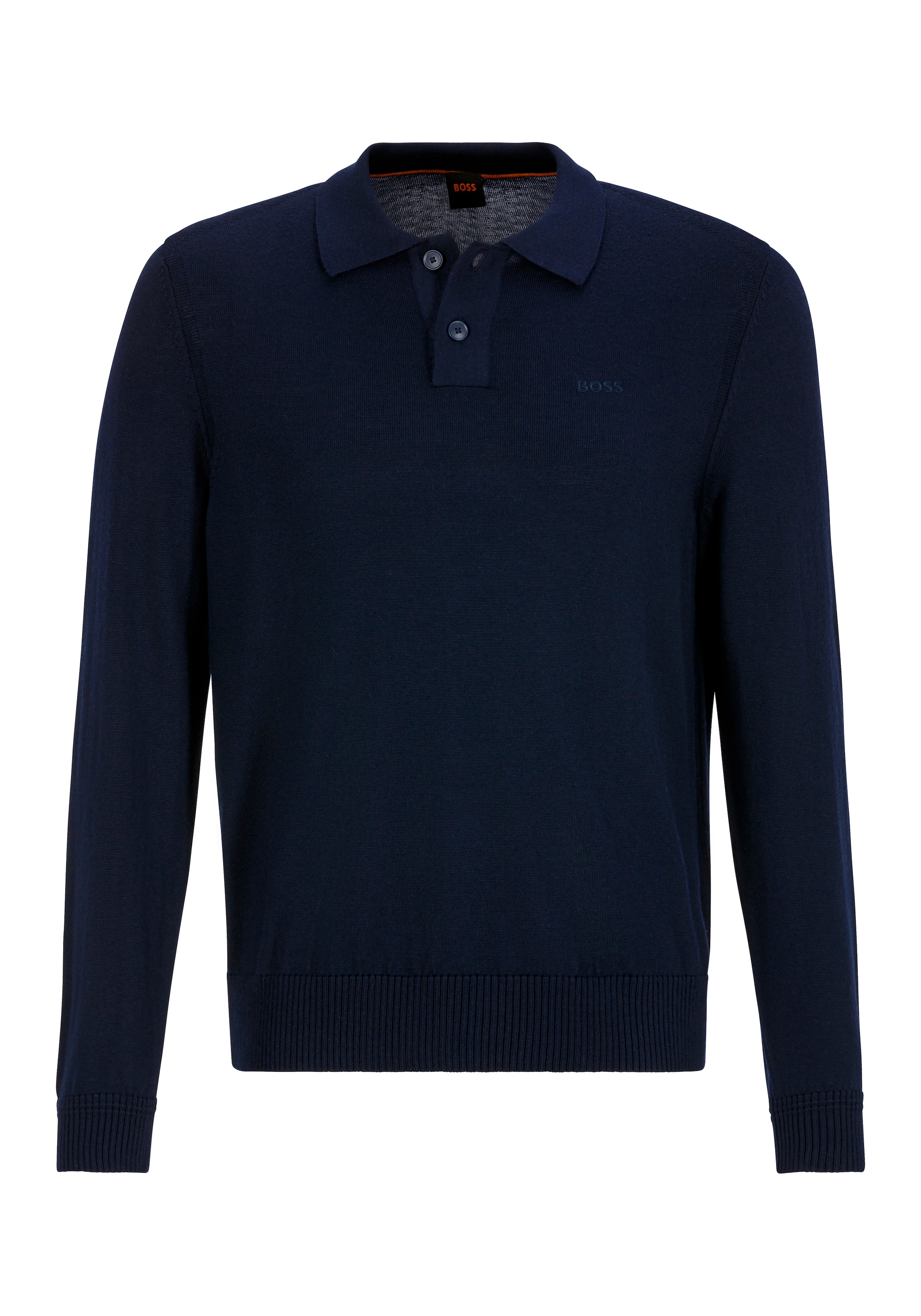 BOSS ORANGE Strickpullover »Avac«, mit Rundhalsausschnitt