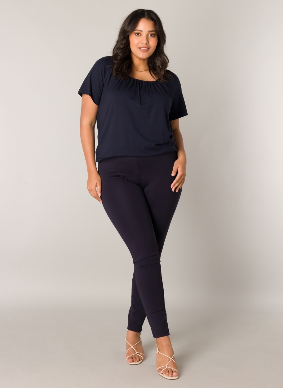 Base Level Curvy Jeggings »Arnika«  mit Badge