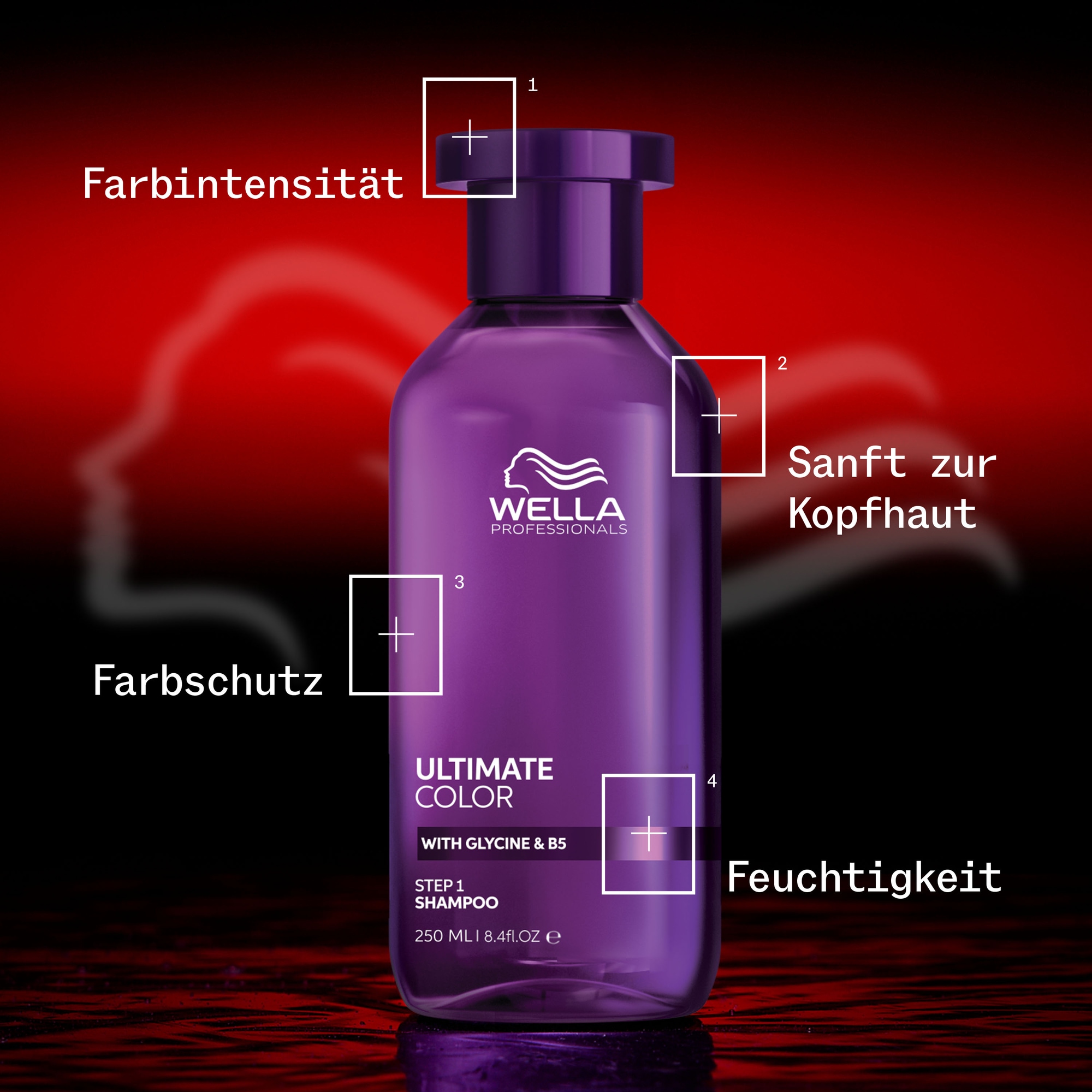 Wella Professionals Haarshampoo »"Leo"« beidseitig tragbar, Animal-Muster, Reißverschluss, Taschen, Stehkragen