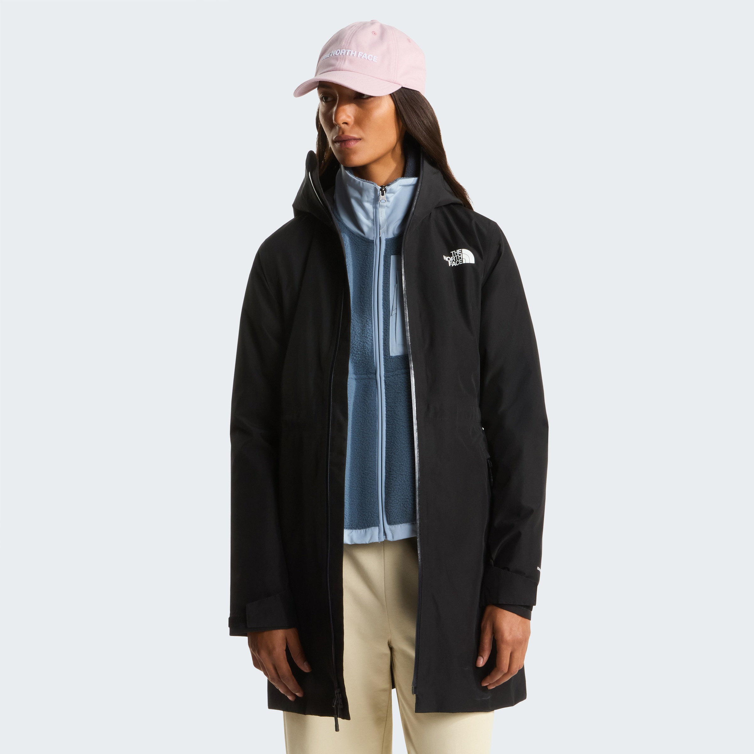 The North Face Funktionsmantel »W DRYVENT MONO BEDRETTO PARKA« 1 wasserdicht, winddicht, isolierend, sportlicher Stil