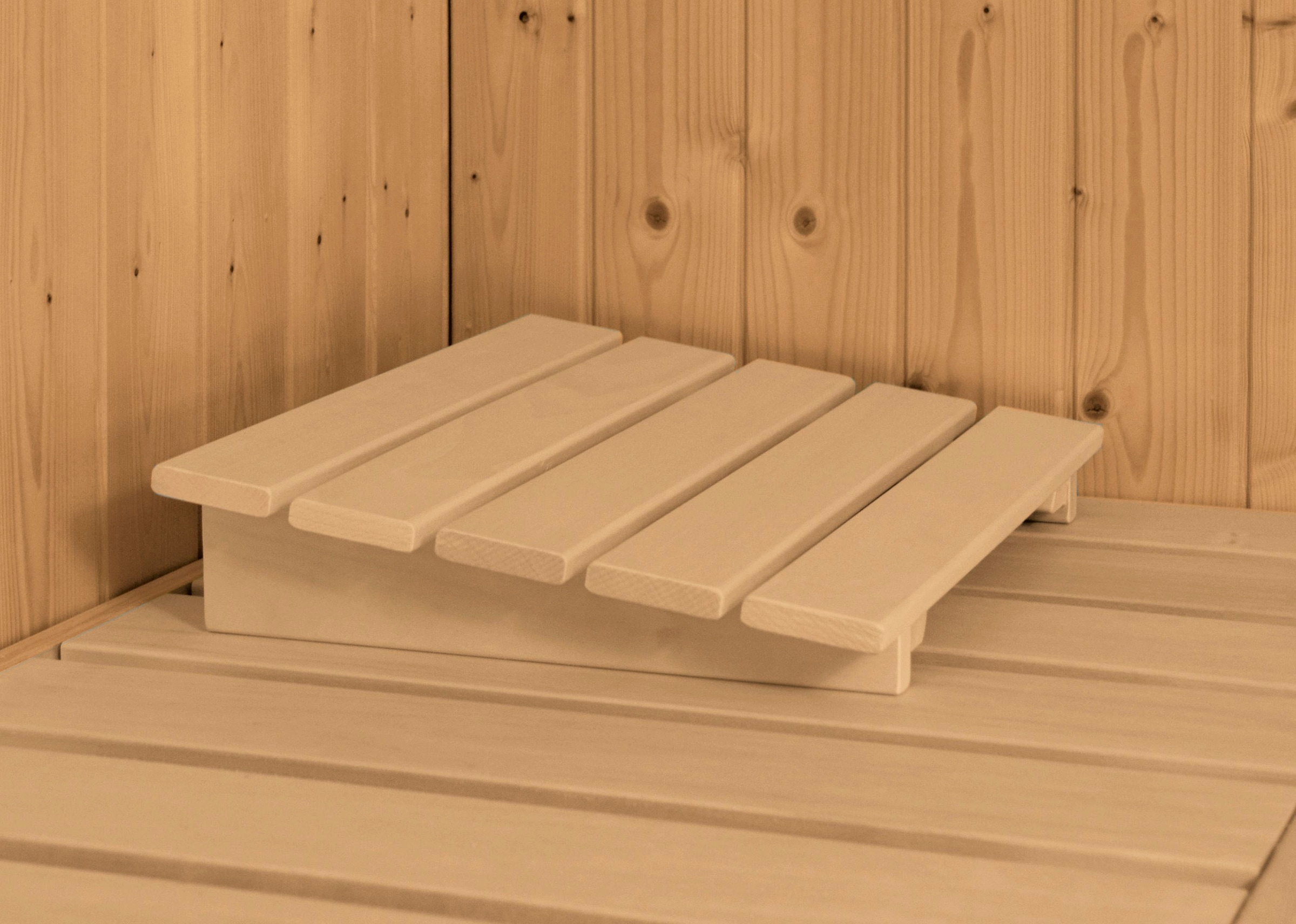 Karibu Sauna »Sodin« Set,  Ofen 9 kW integr. Strg