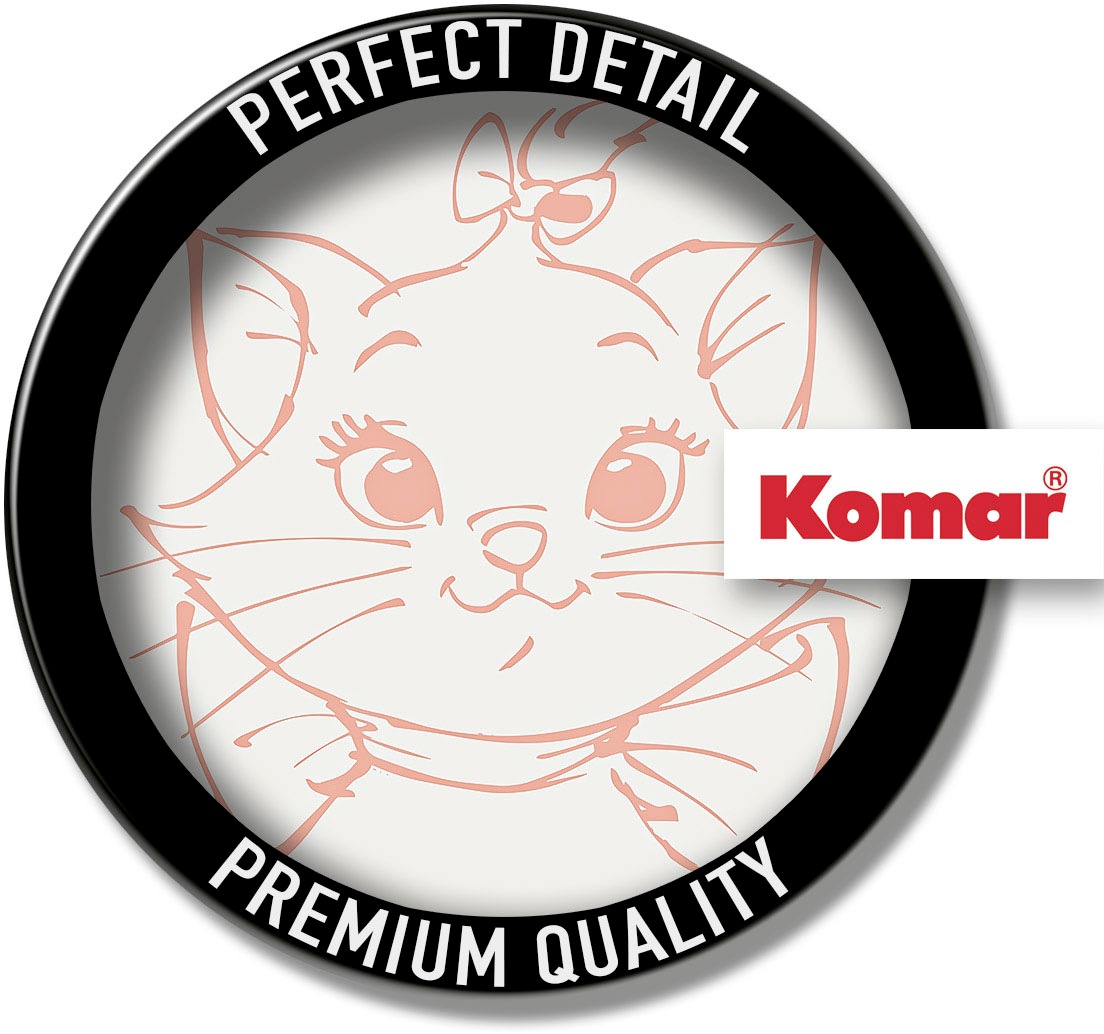 Komar Wandbild »Majestic Marie«, (1 St.), Deutsches Premium-Poster Fotopapier mit seidenmatter Oberfläche und hoher Lichtbeständigkeit. Für fotorealistische Drucke mit gestochen scharfen Details und hervorragender Farbbrillanz.