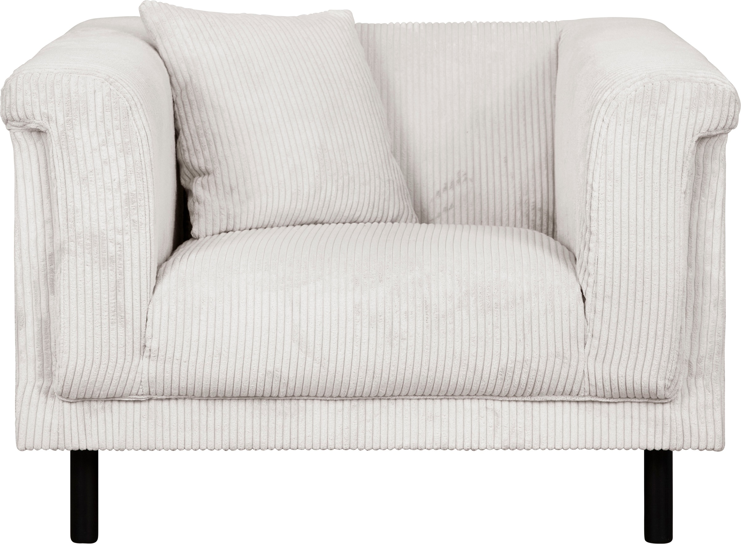 INOSIGN Sessel »AGNIA  B/T/H: 100/85/71 cm«, incl. Zierkissen, auch in Cord und Bouclé