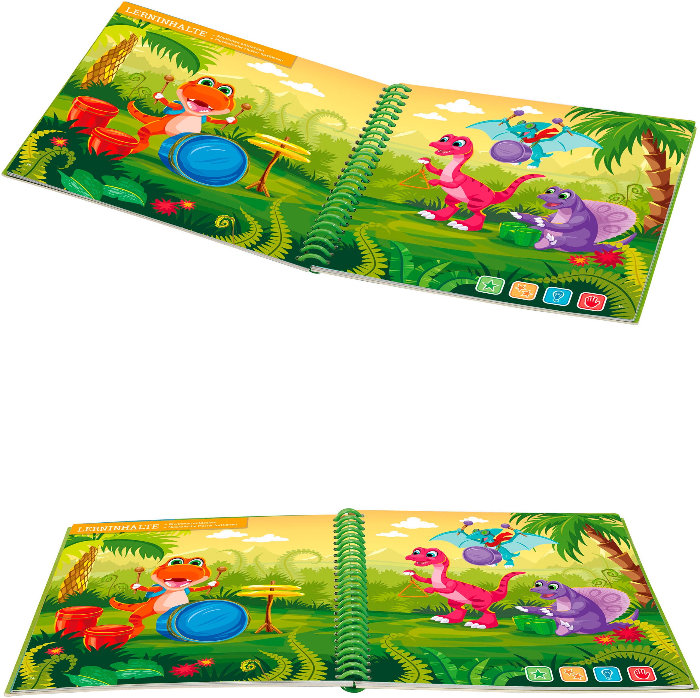 Vtech® Kinderbuch »MagiBook Lernstufe 1 - Formen und Farben« inkl. Story'Friend Lernfigur