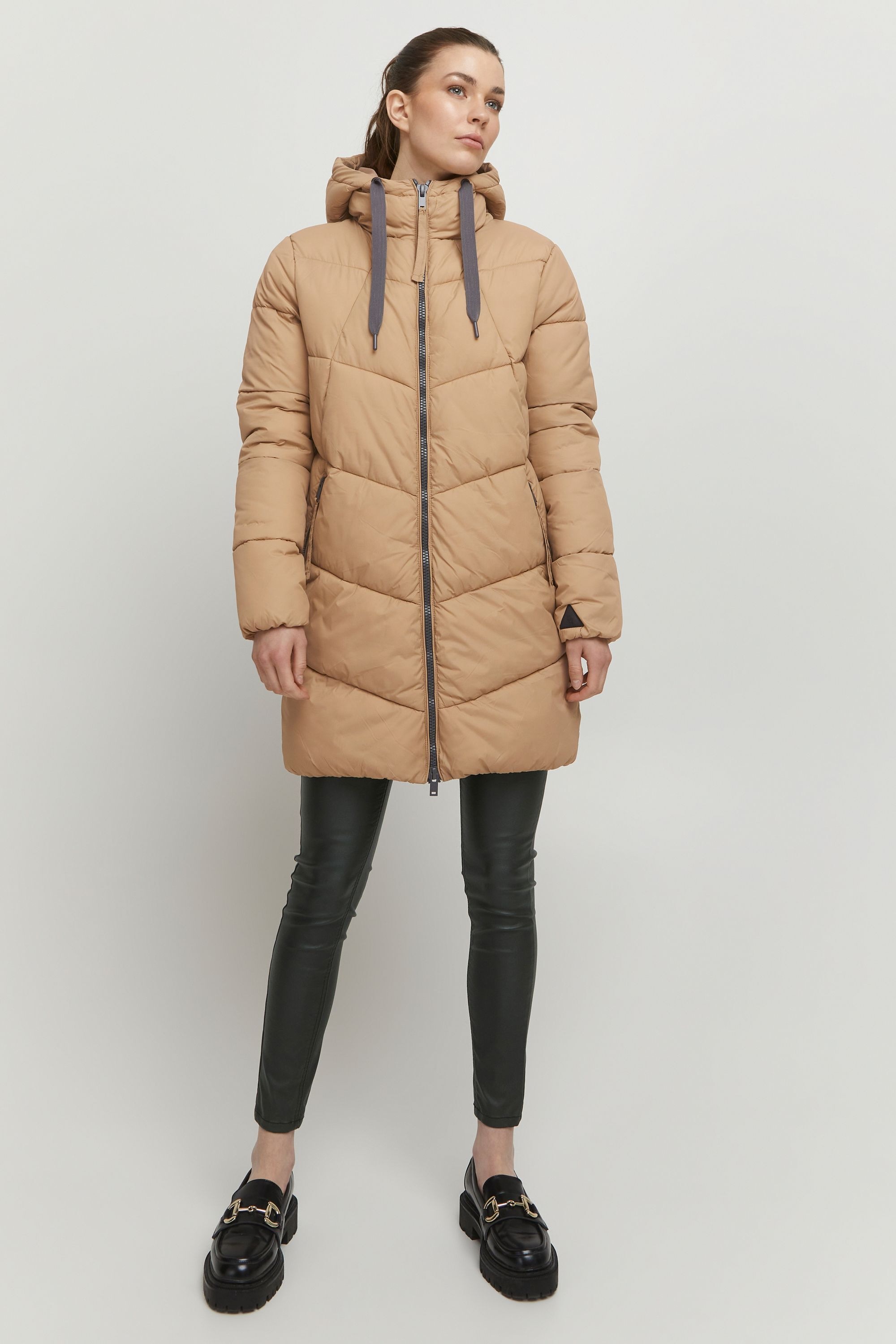 b.young Steppjacke »Steppjacke BYBomina«, mit Kapuze