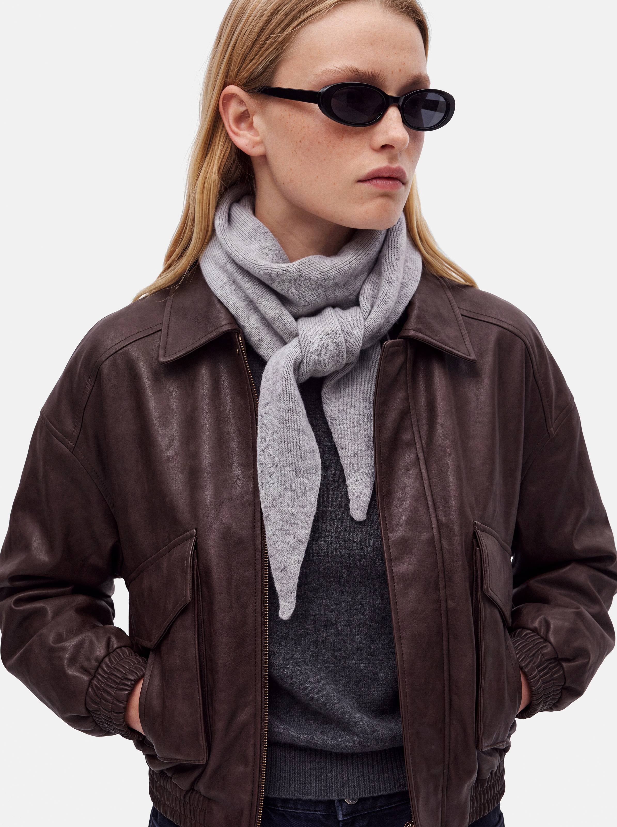 pieces Dreieckstuch »PCKOMMA TRIANGLE SCARF NOOS BC«