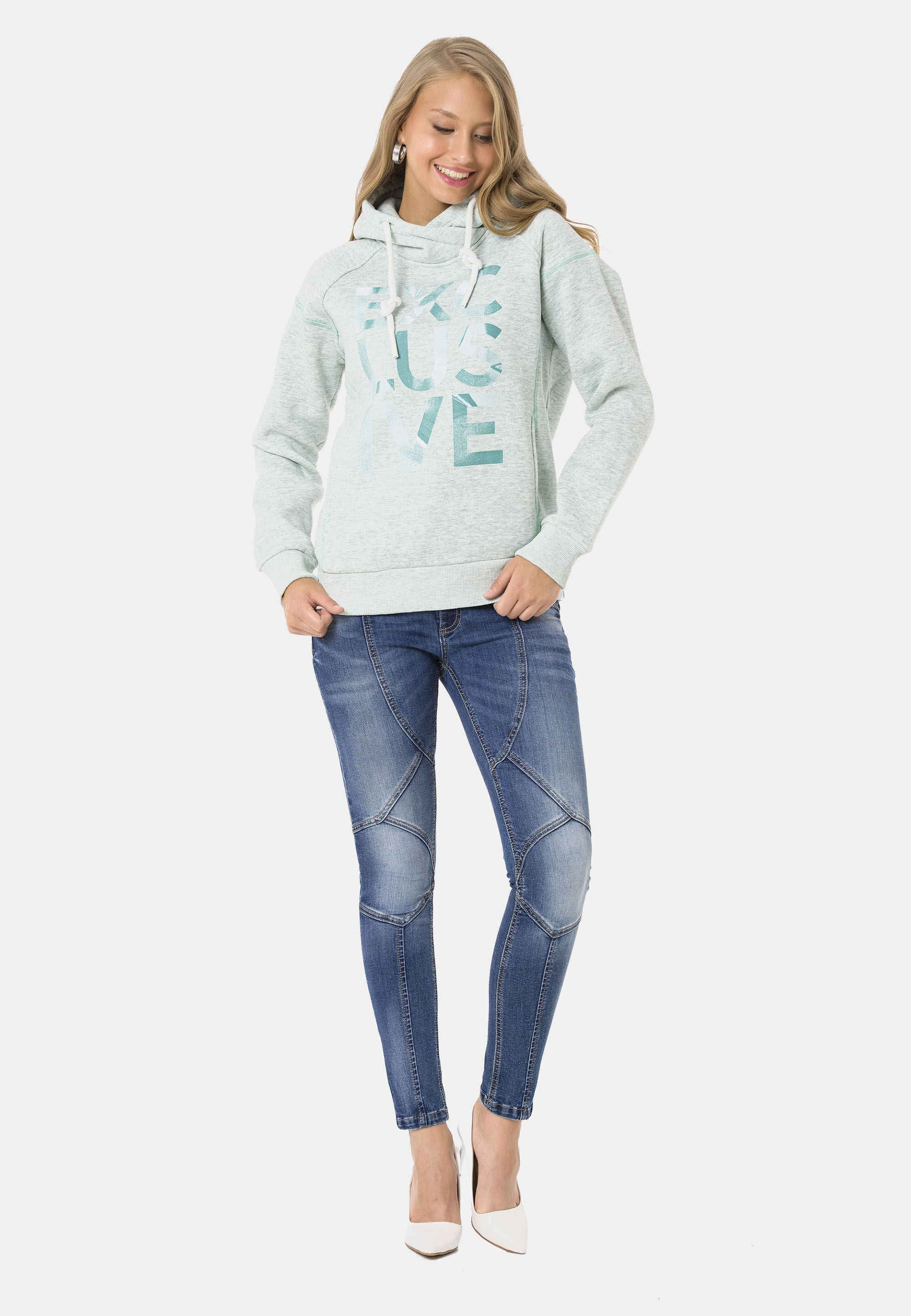 Cipo & Baxx Kapuzenpullover »WL330« mit Kapuze