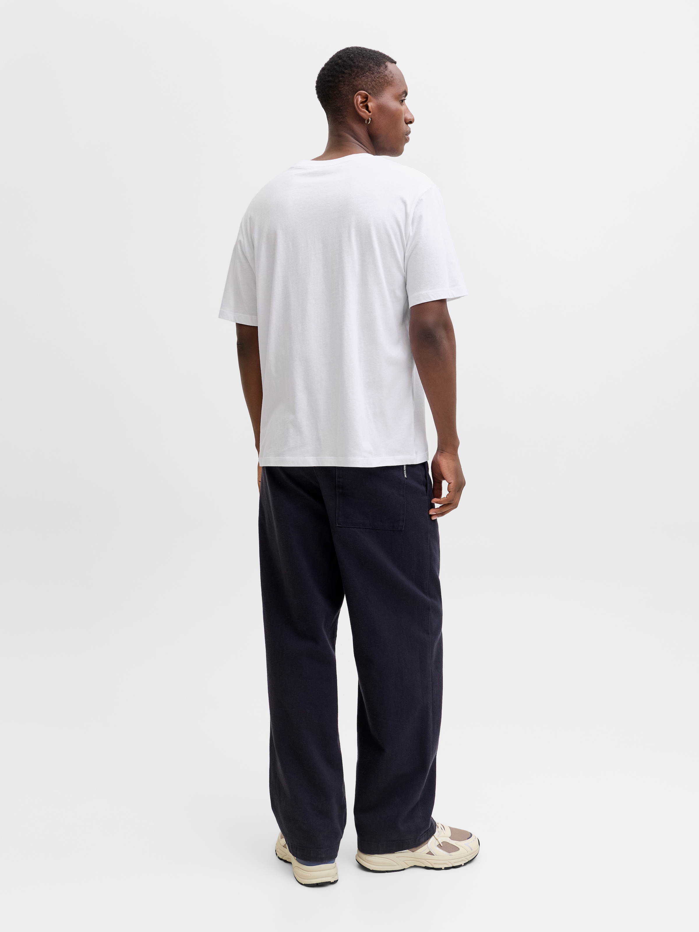 Jack & Jones Kurzarmshirt »JJHUGO LOOSE TEE SS CREW NECK 3PK MP«
